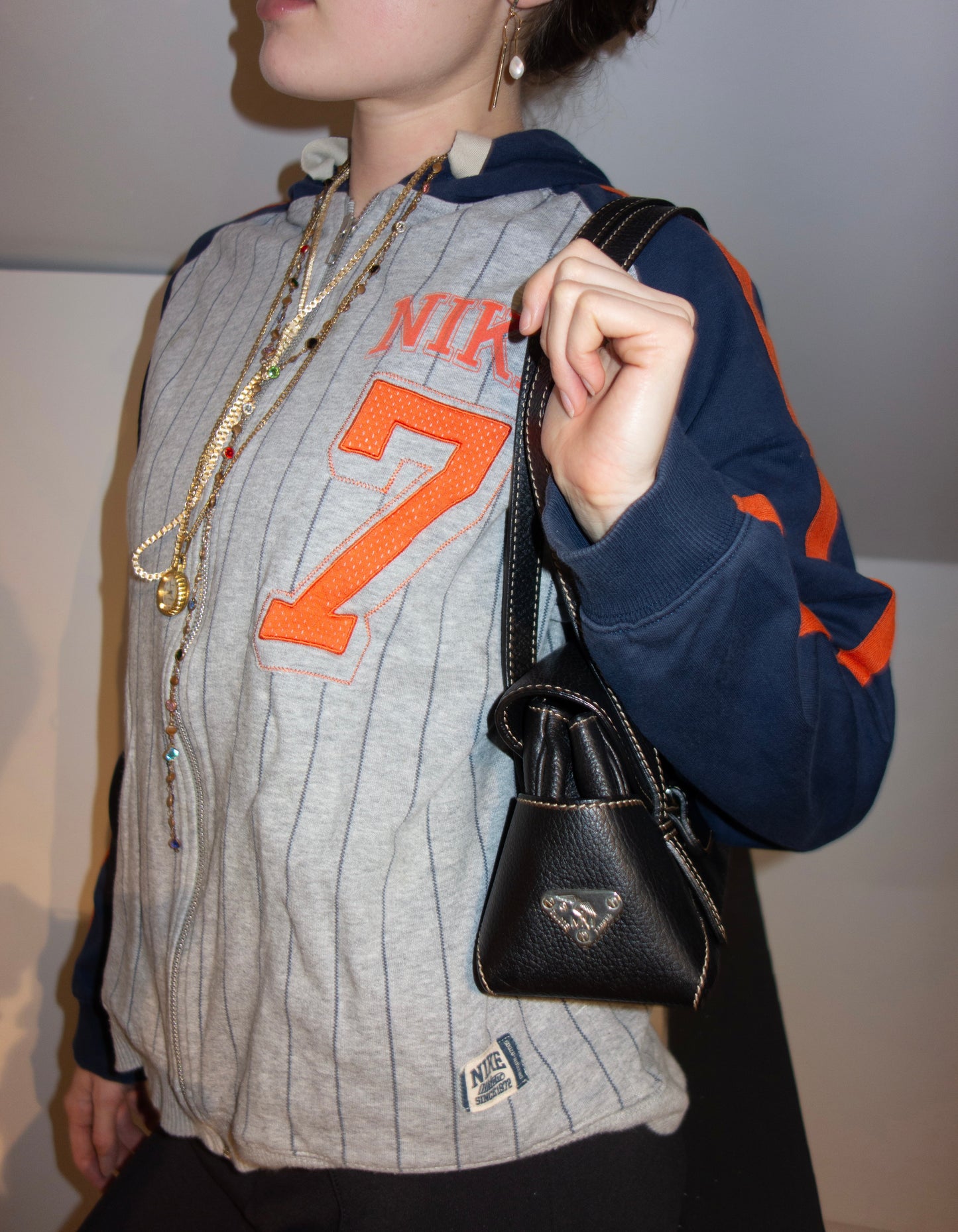 2000s! NIKE SPELLOUT ZIPPER (M)