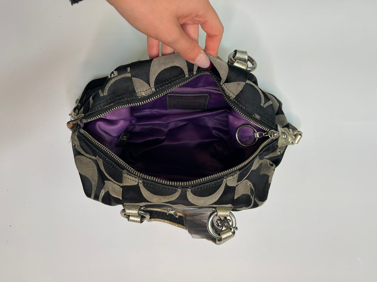 COACH MONOGRAM PURSE