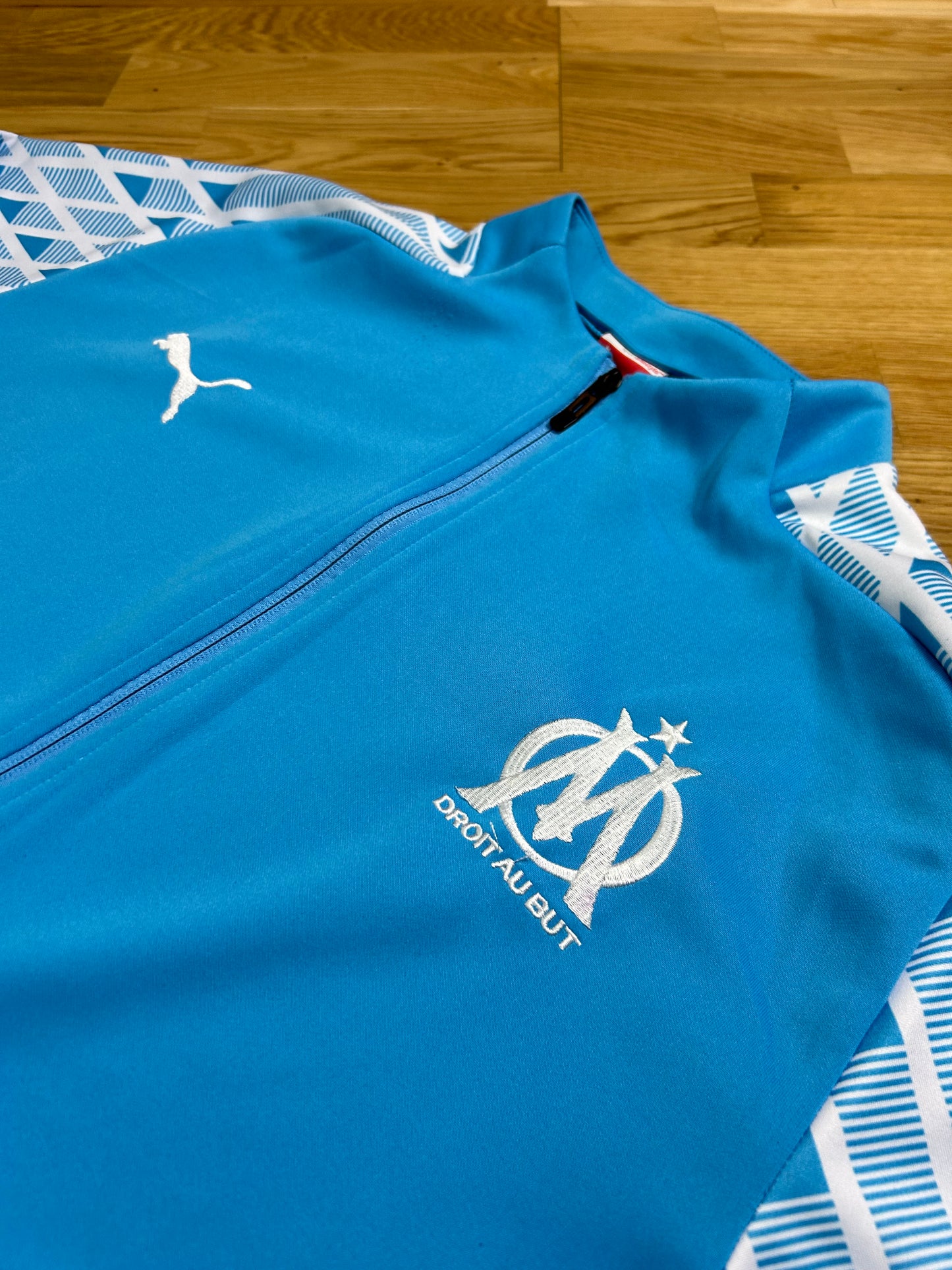 OLYMPIQUE MARSEILLE PUMA ZIPPER (M)