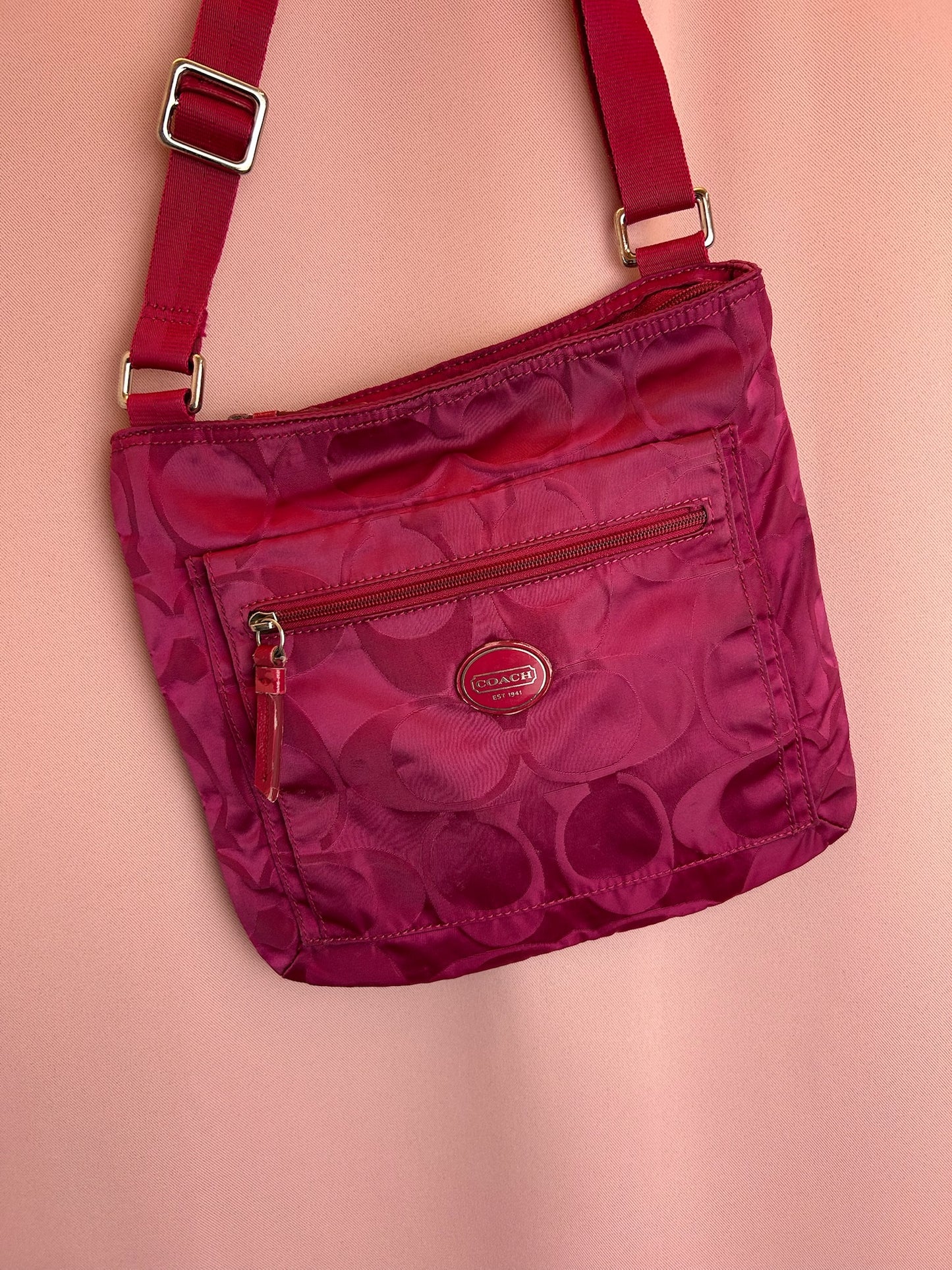 COACH CROSSBODY/MESSENGER BAG PINK