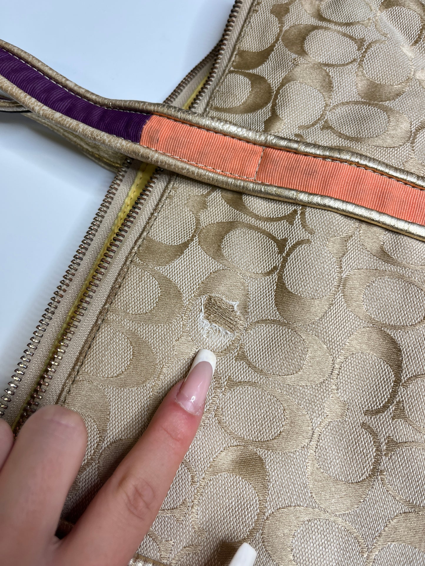 COACH MONOGRAM PURSE
