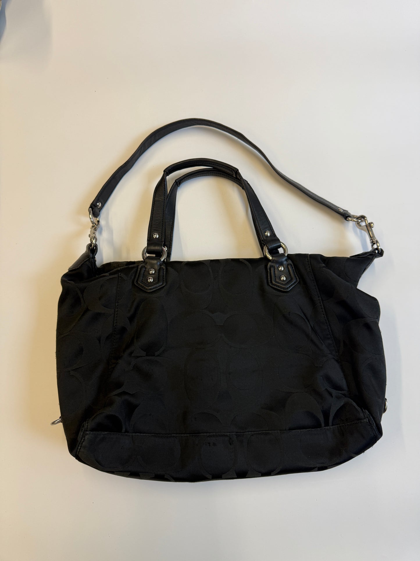 COACH MONOGRAM PURSE BLACK