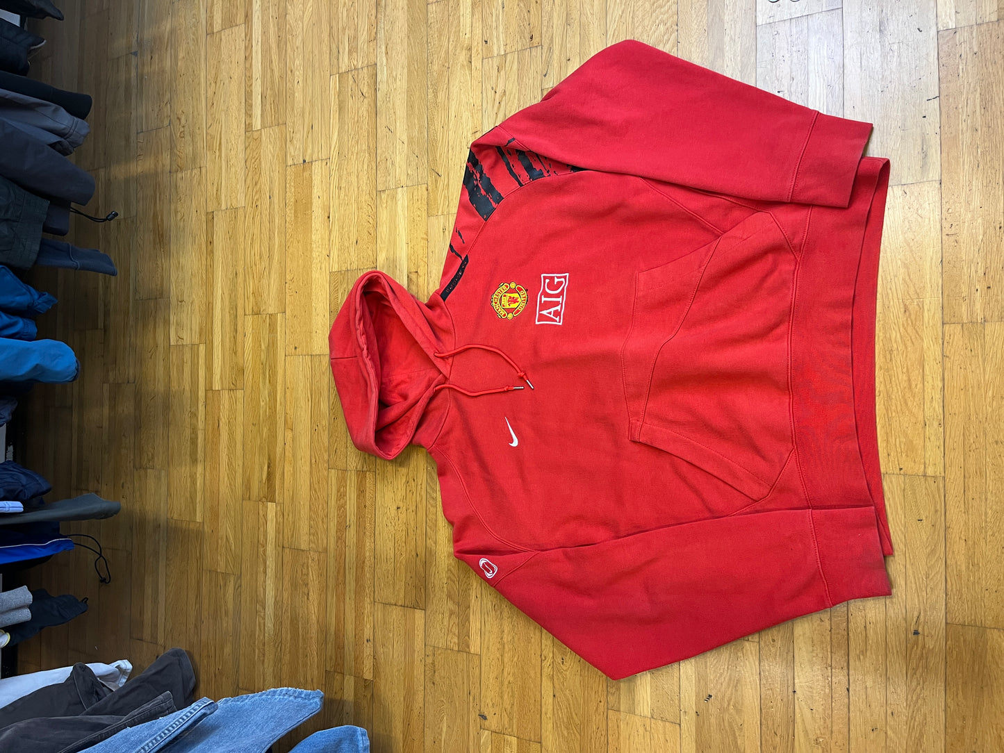 MANCHESTER UNITED x NIKE HOODIE (L)