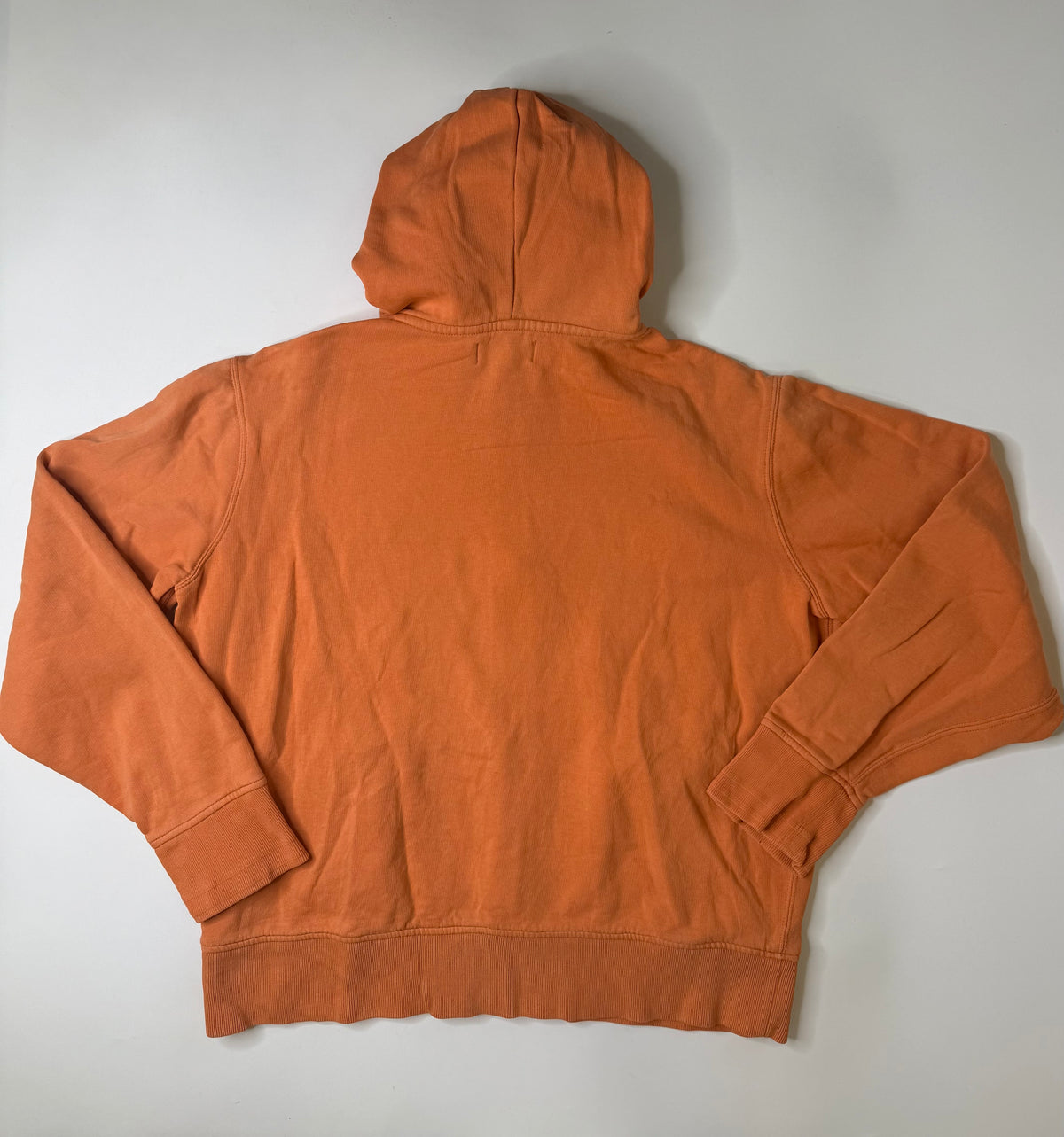 RALPH LAUREN ZIP HOODIE ORANGE (XL)
