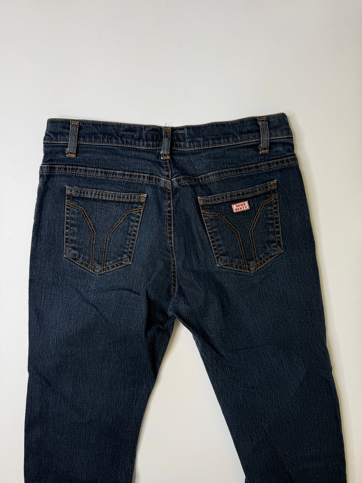 MISS SIXTY TOMMY STYLE FLARED JEANS – DARK WASH (27)