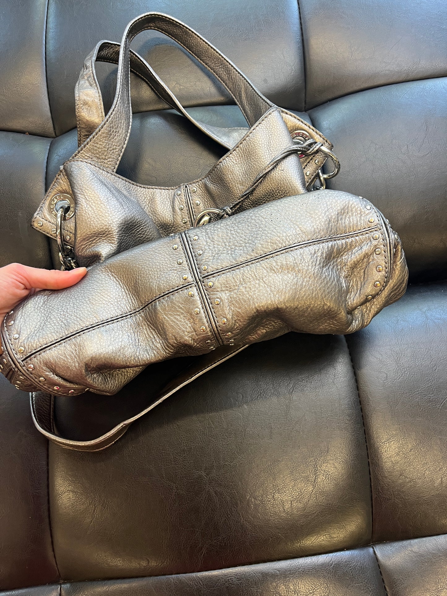 MICHAEL KORS SILVER BAG