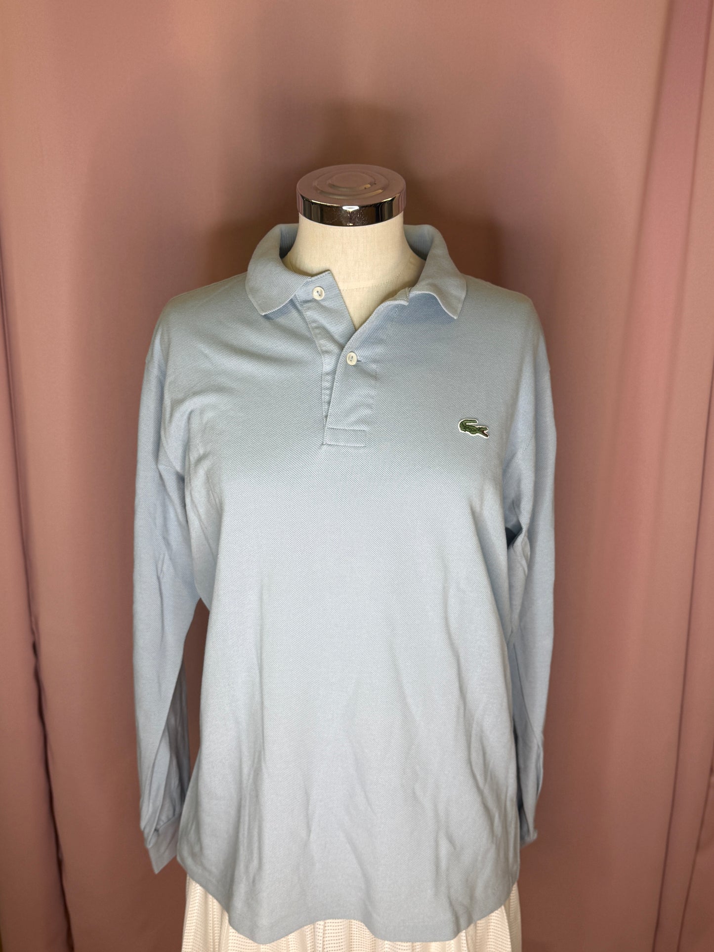 LACOSTE LONGSLEEVE BABYBLUE (~M)