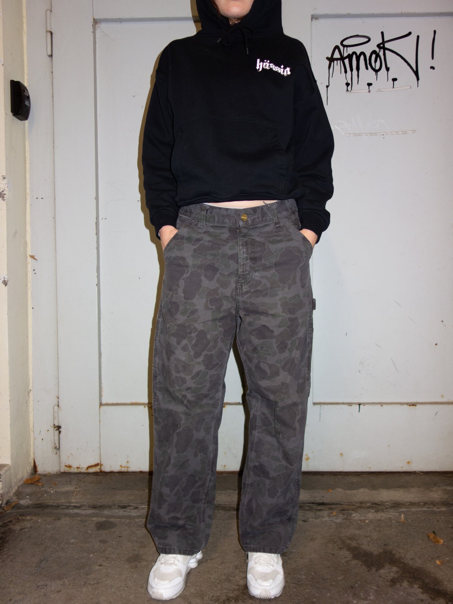 CARHARRT STRAIGHT LEG JEANS (m. S Baggy)