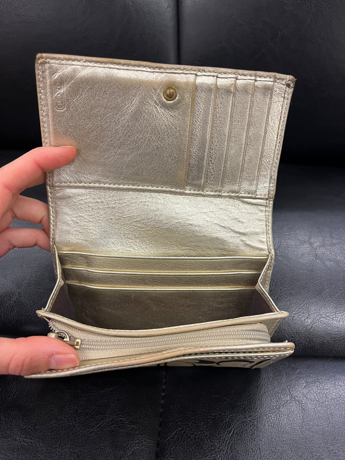 COACH WALLET MONOGRAM
