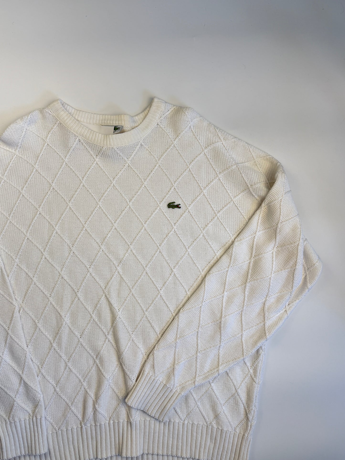 LACOSTE KNIT SWEATER (XL)