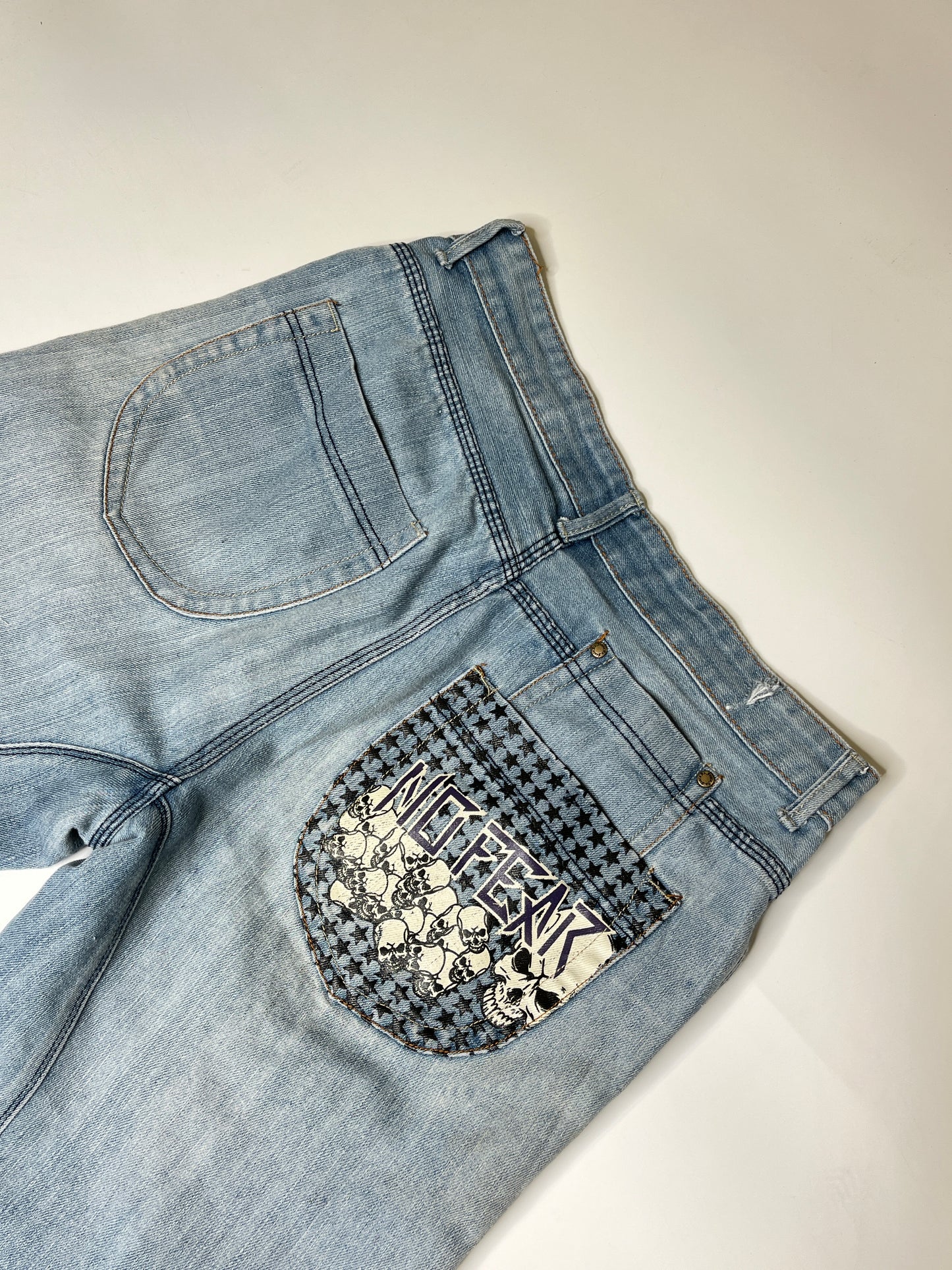 NO FEAR JORTS (~M-L)