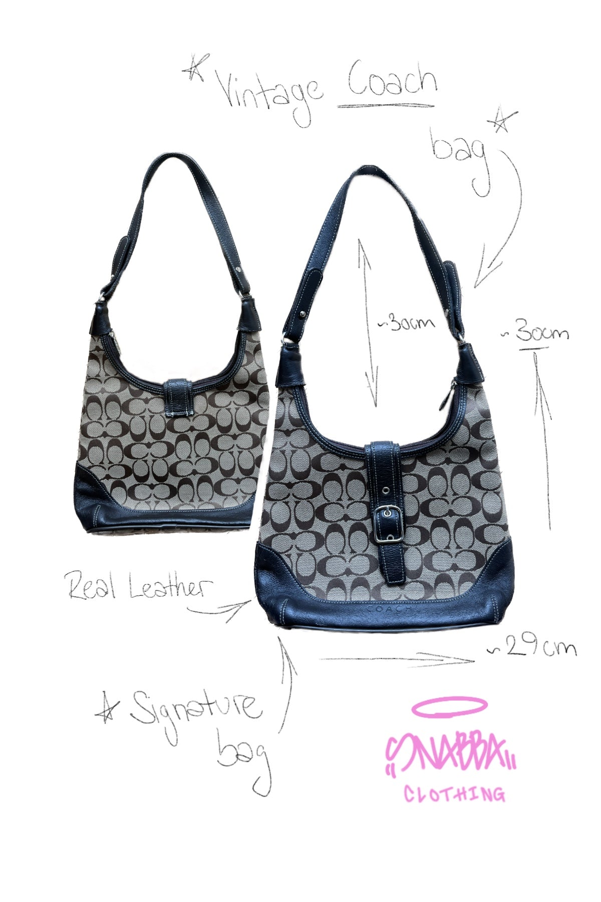 SIGNATURE COACH BAG