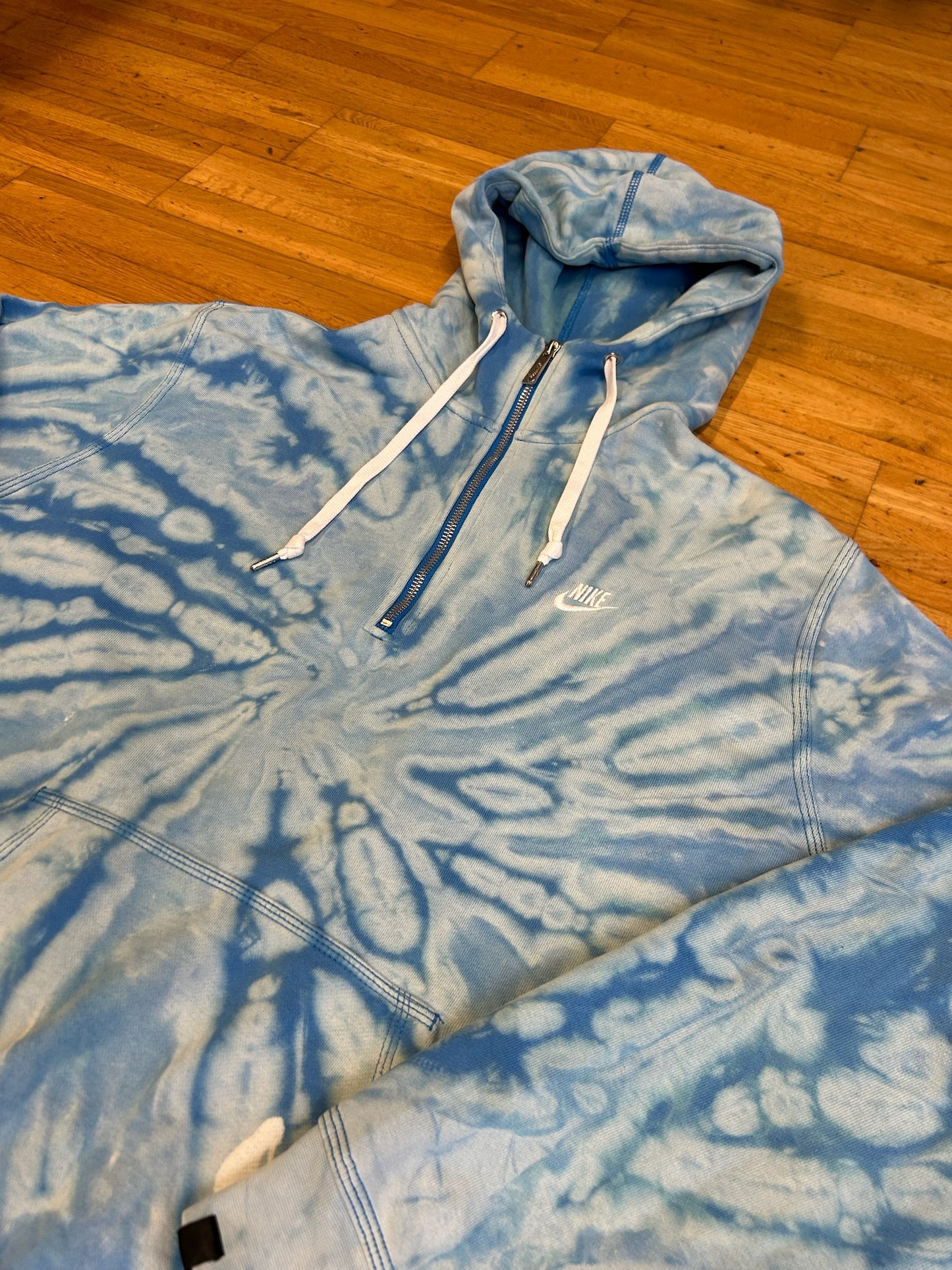 NIKE TIE DYE HOODIE 2000s (L)