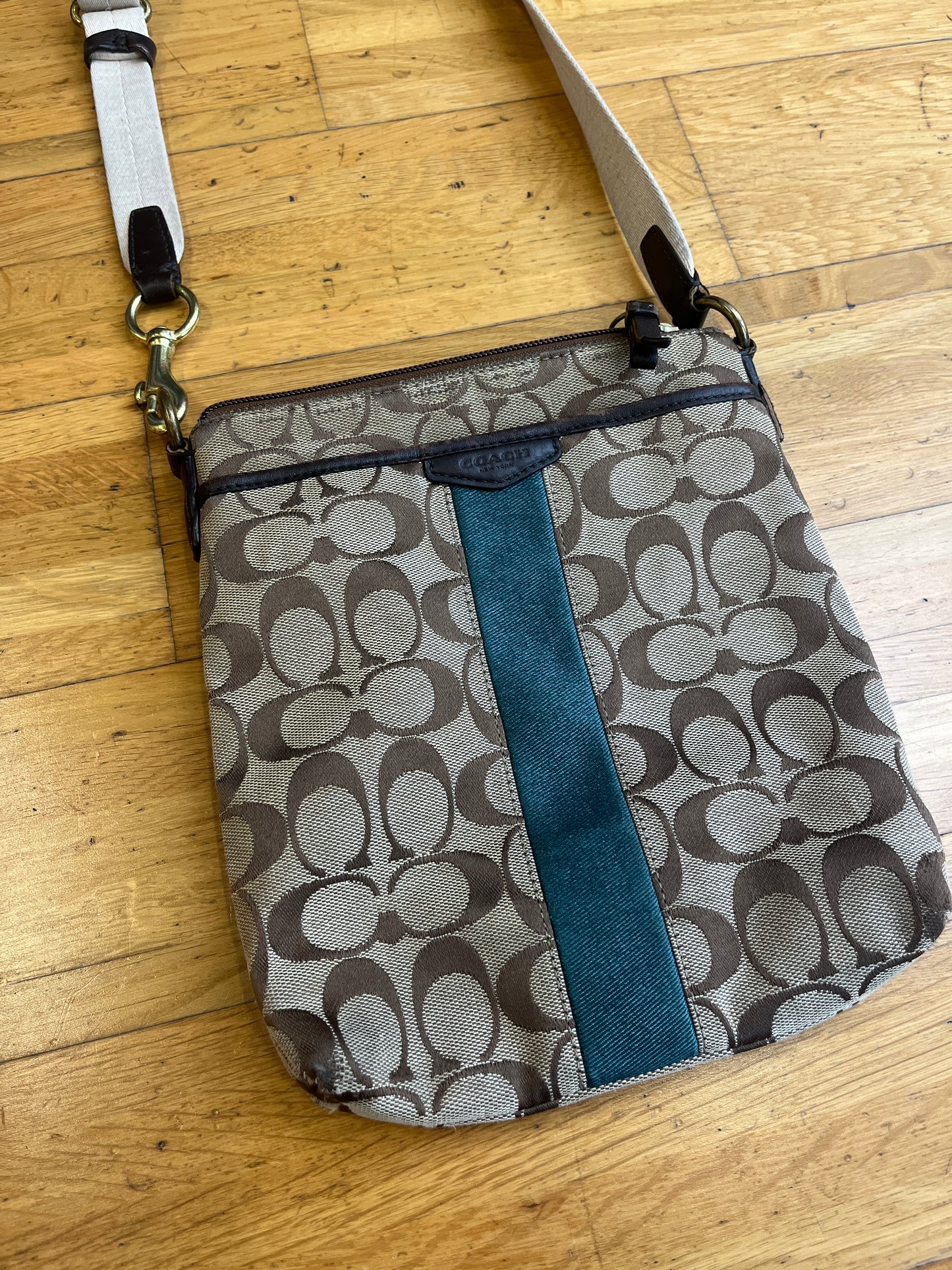 COACH CROSSBODY FORREST GREEN