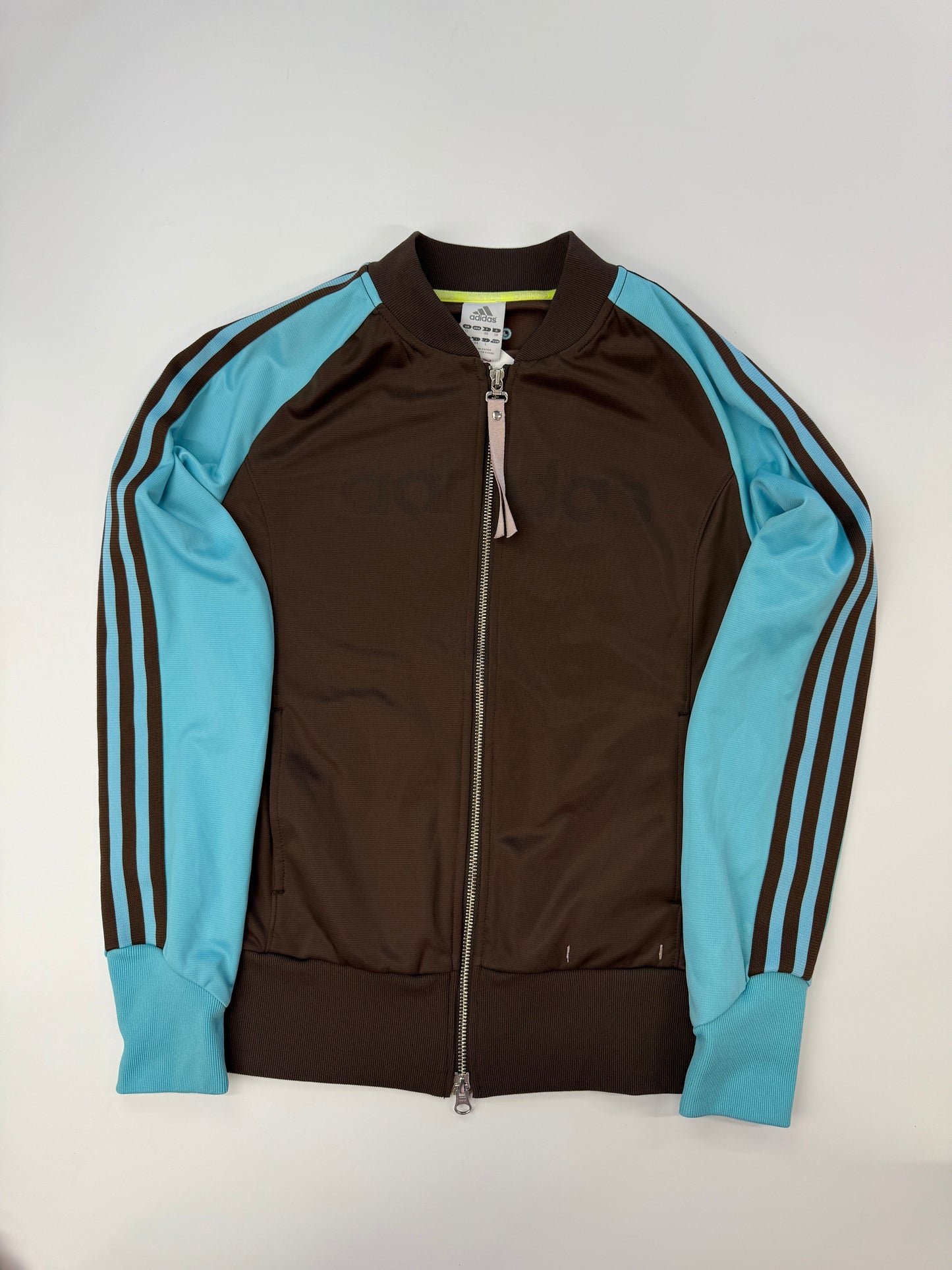 ADIDAS ZIPPER 2000s BLACK/BLUE (M)