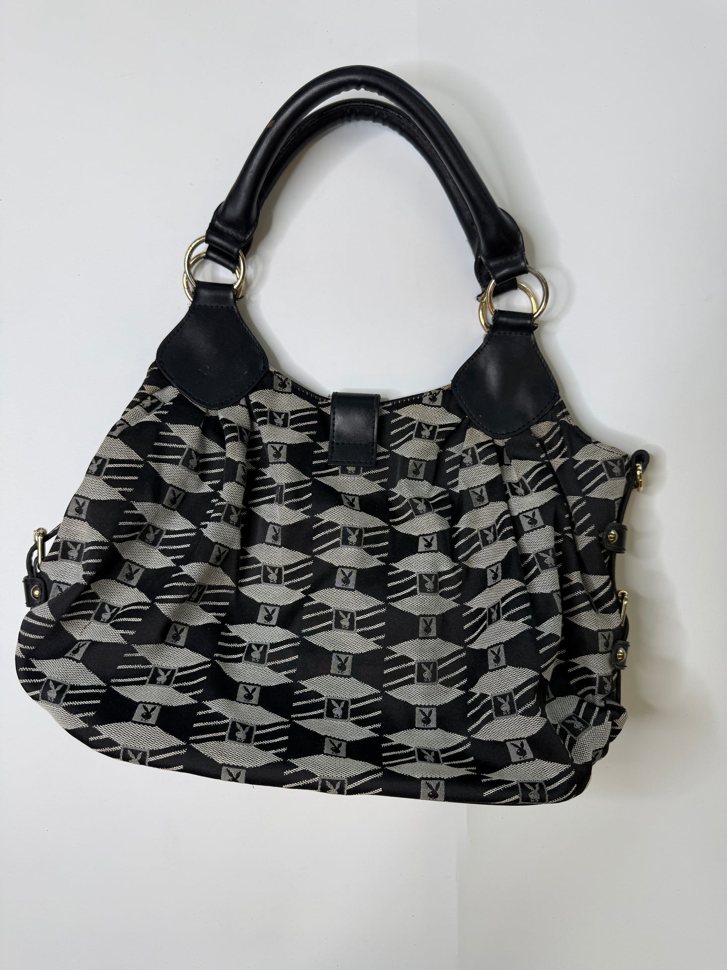 PLAYBOY BUNNY VINTAGE MONOGRAM SHOULDER BAG