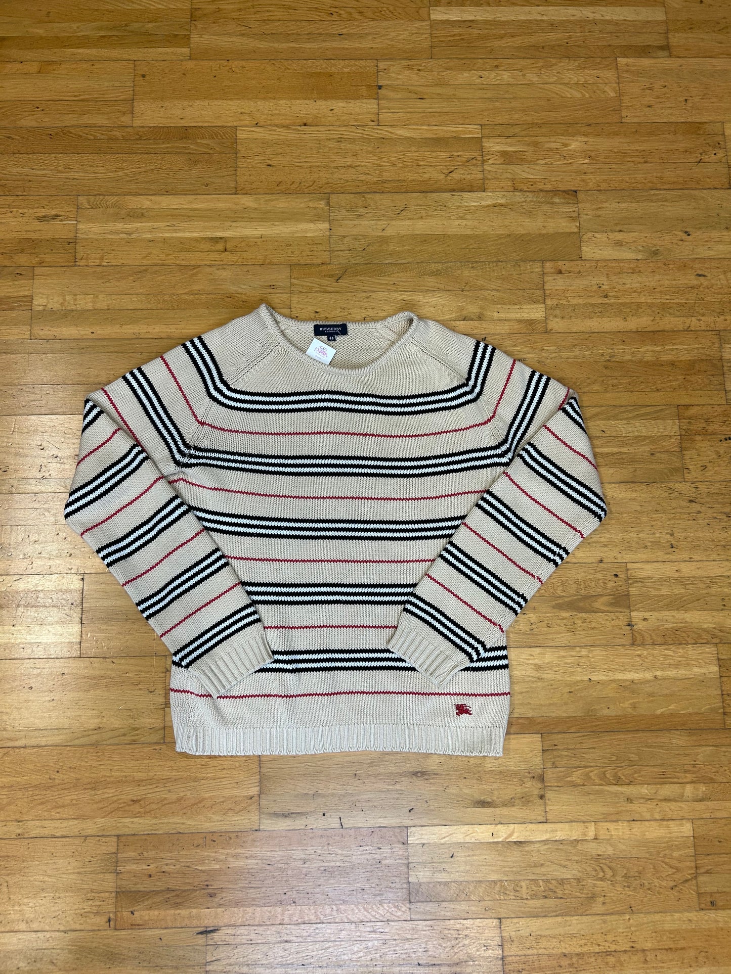 BURBERRY KNIT SWEATER (wmns M)