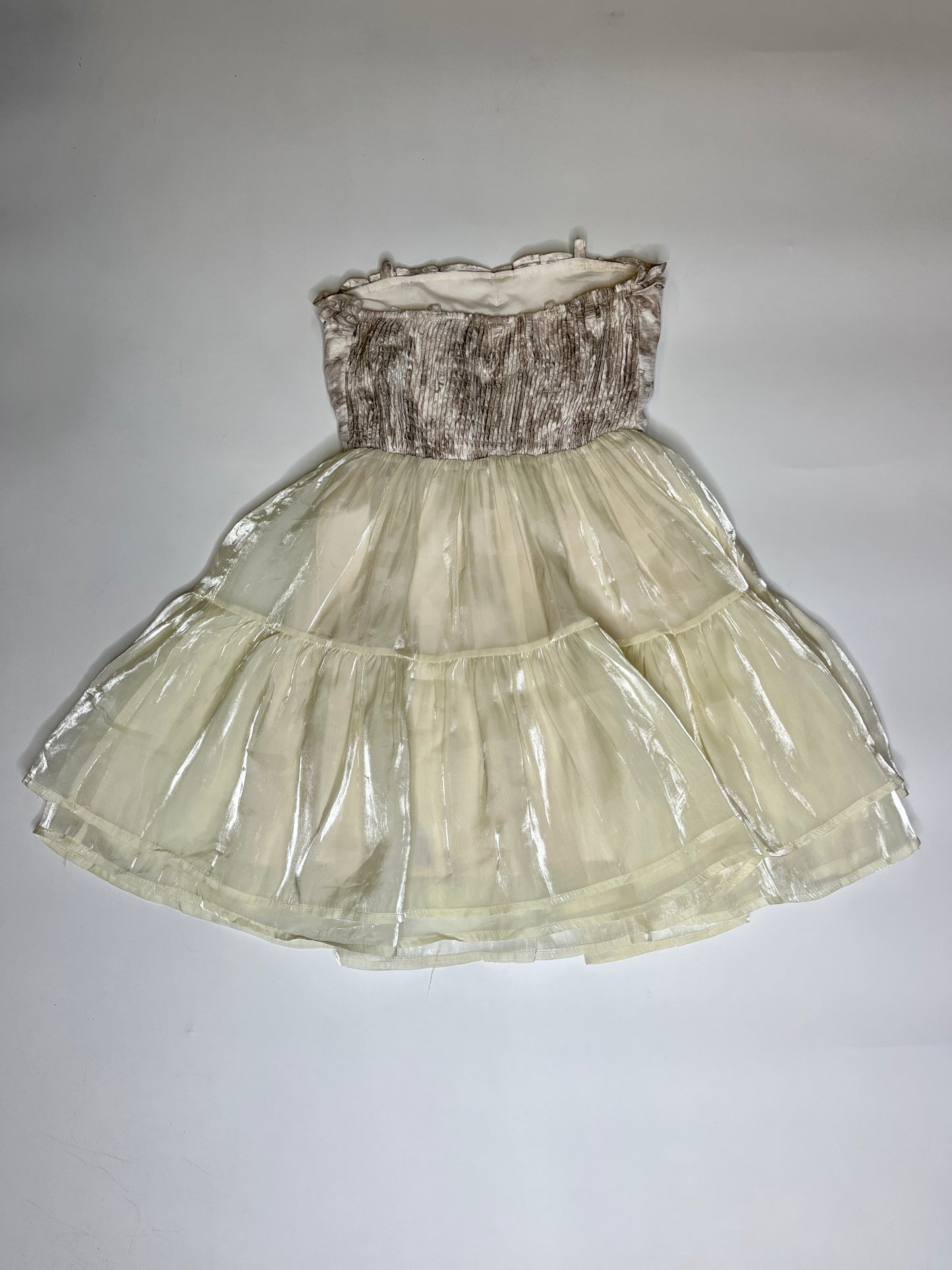 SHINY MINI DRESS (~S)