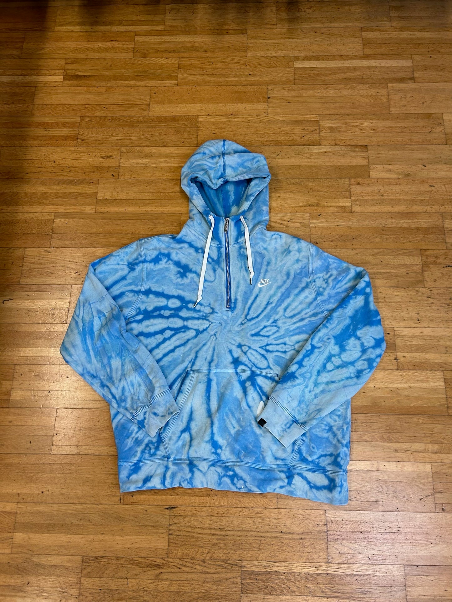 NIKE TIE DYE HOODIE 2000s (L)