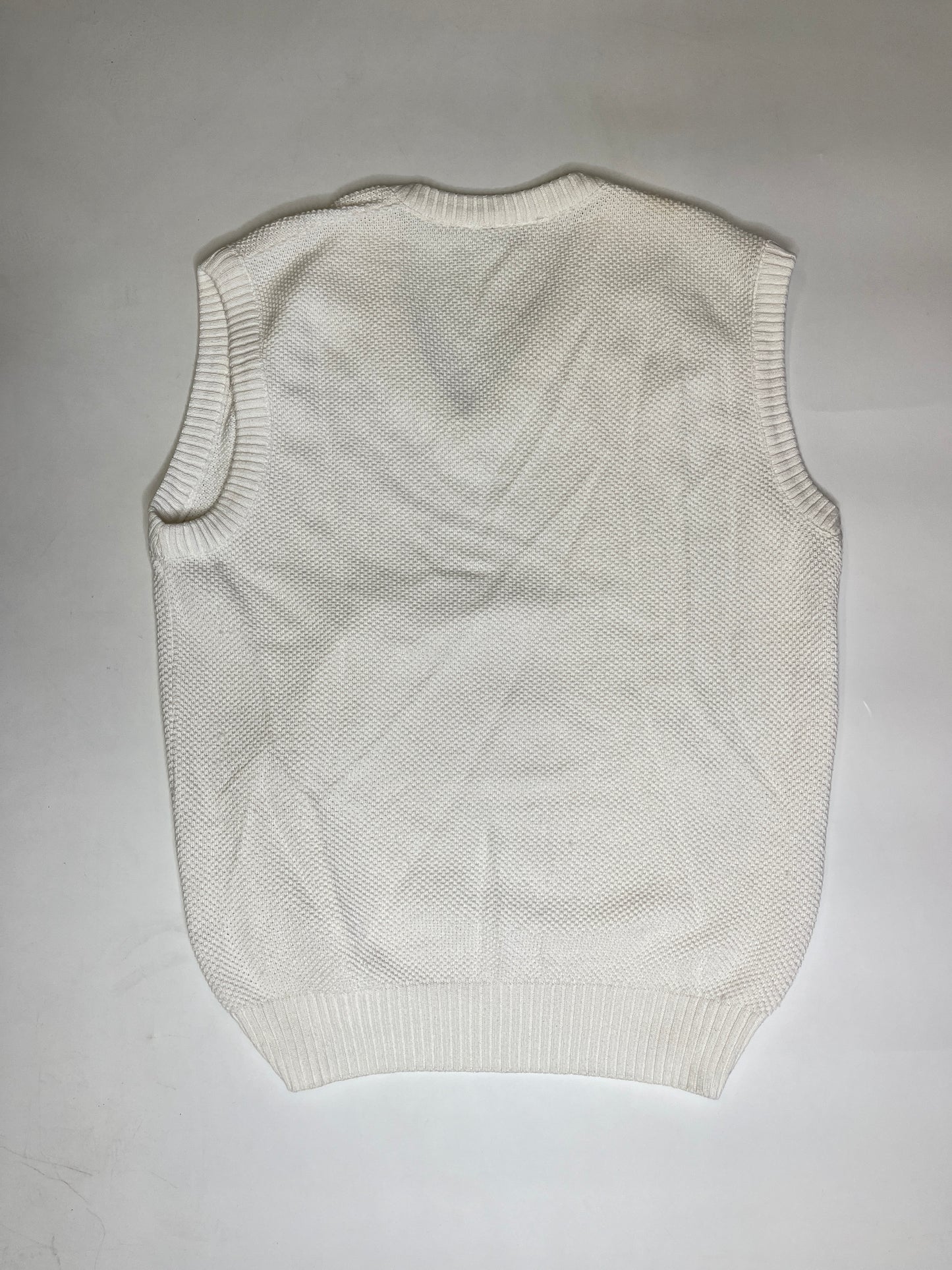 LACOSTE KNIT VEST WHITE (~L)