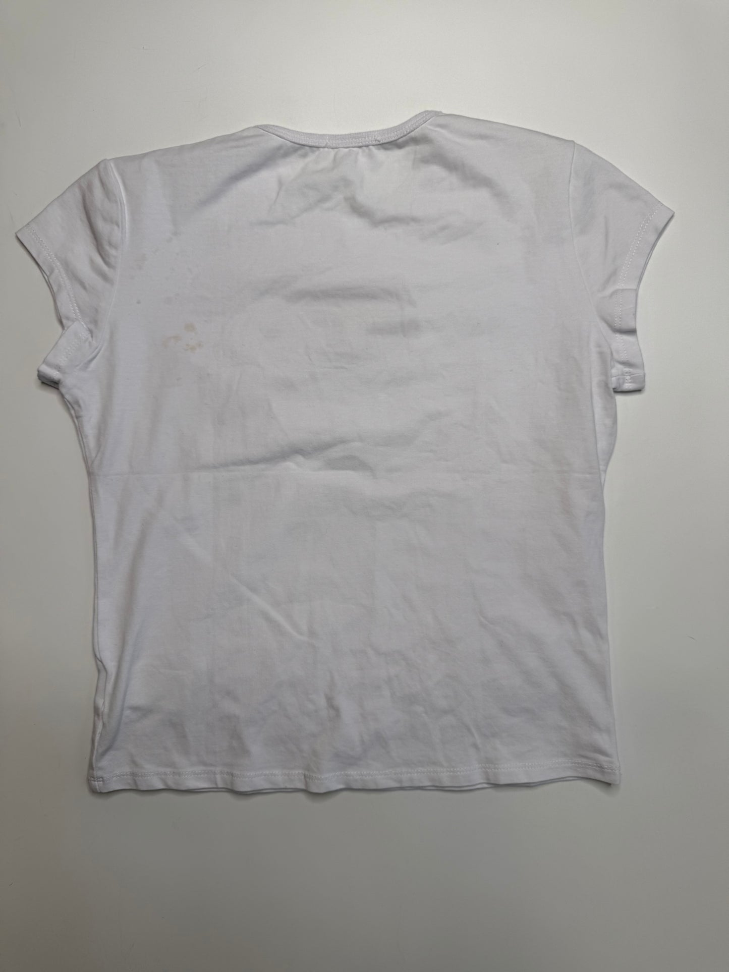 DIESEL VINTAGE EMBROIDERED LOGO T-SHIRT (S)