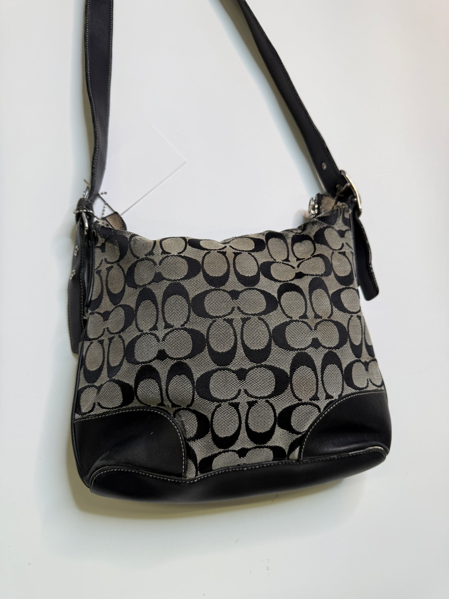 COACH CROSSBODY/MESSENGER BAG WITH REAL LEATHER