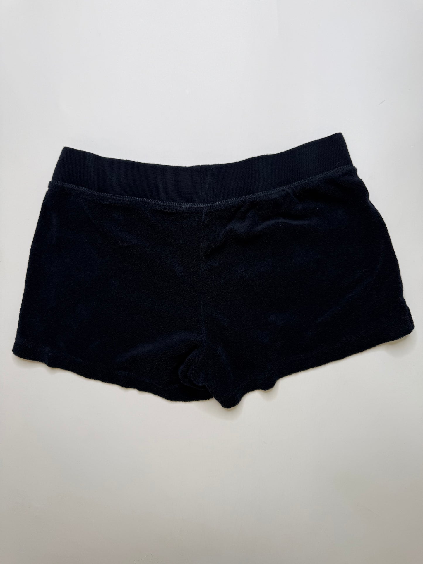 JUICY COUTURE TERRY SHORTS – BLACK (M)