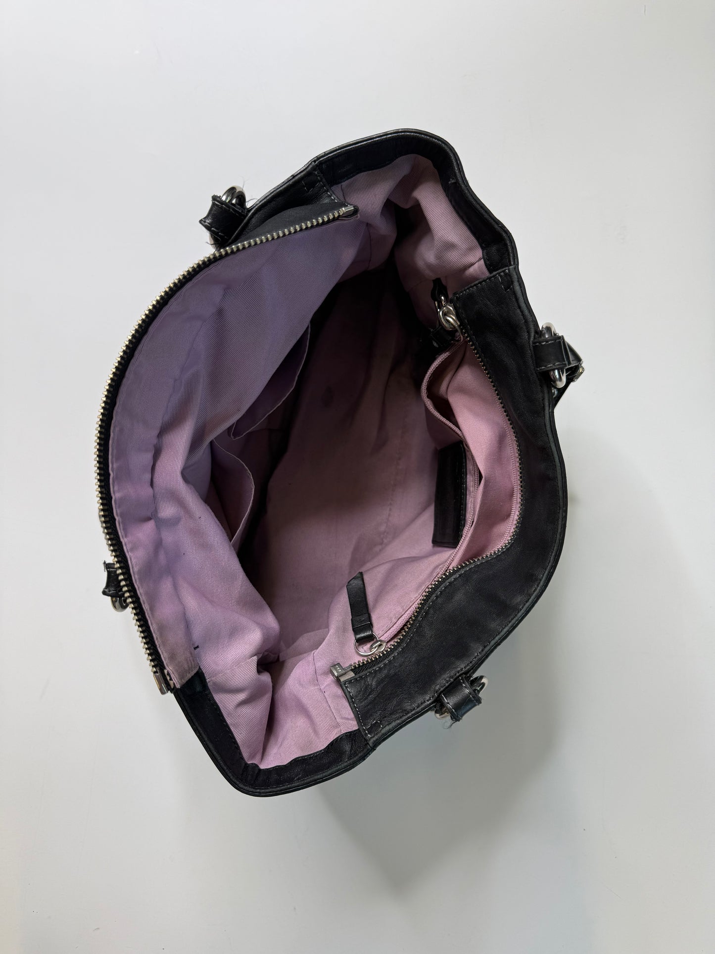 COACH VINTAGE PEBBLED LEATHER TOTE BAG