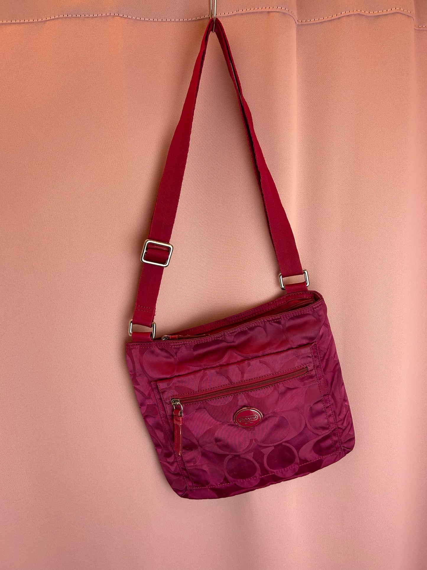 COACH CROSSBODY/MESSENGER BAG PINK
