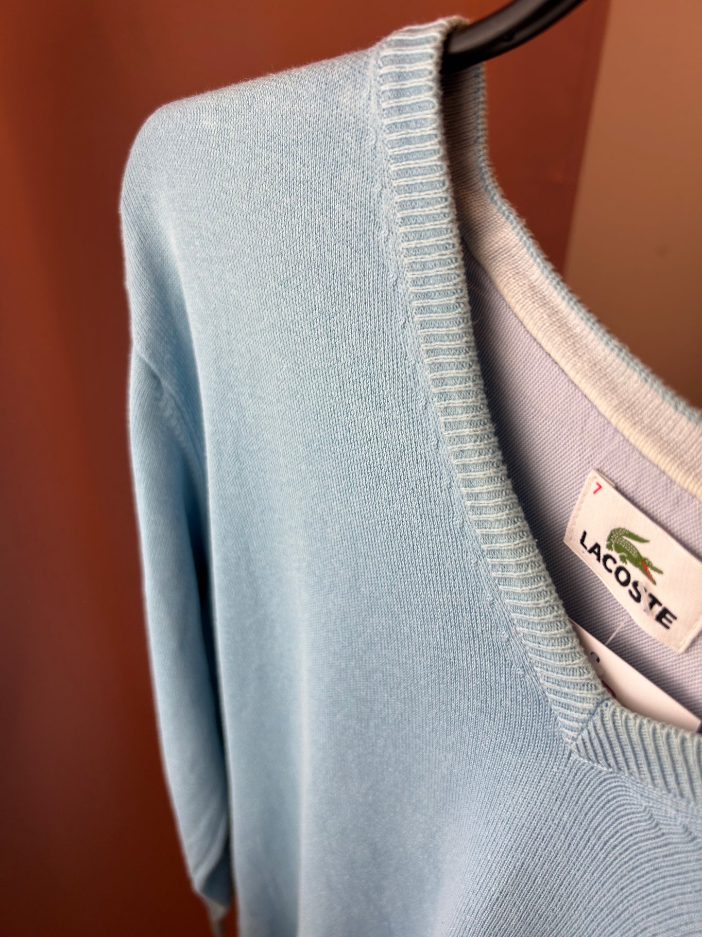 LACOSTE KNIT SWEATER (XL)