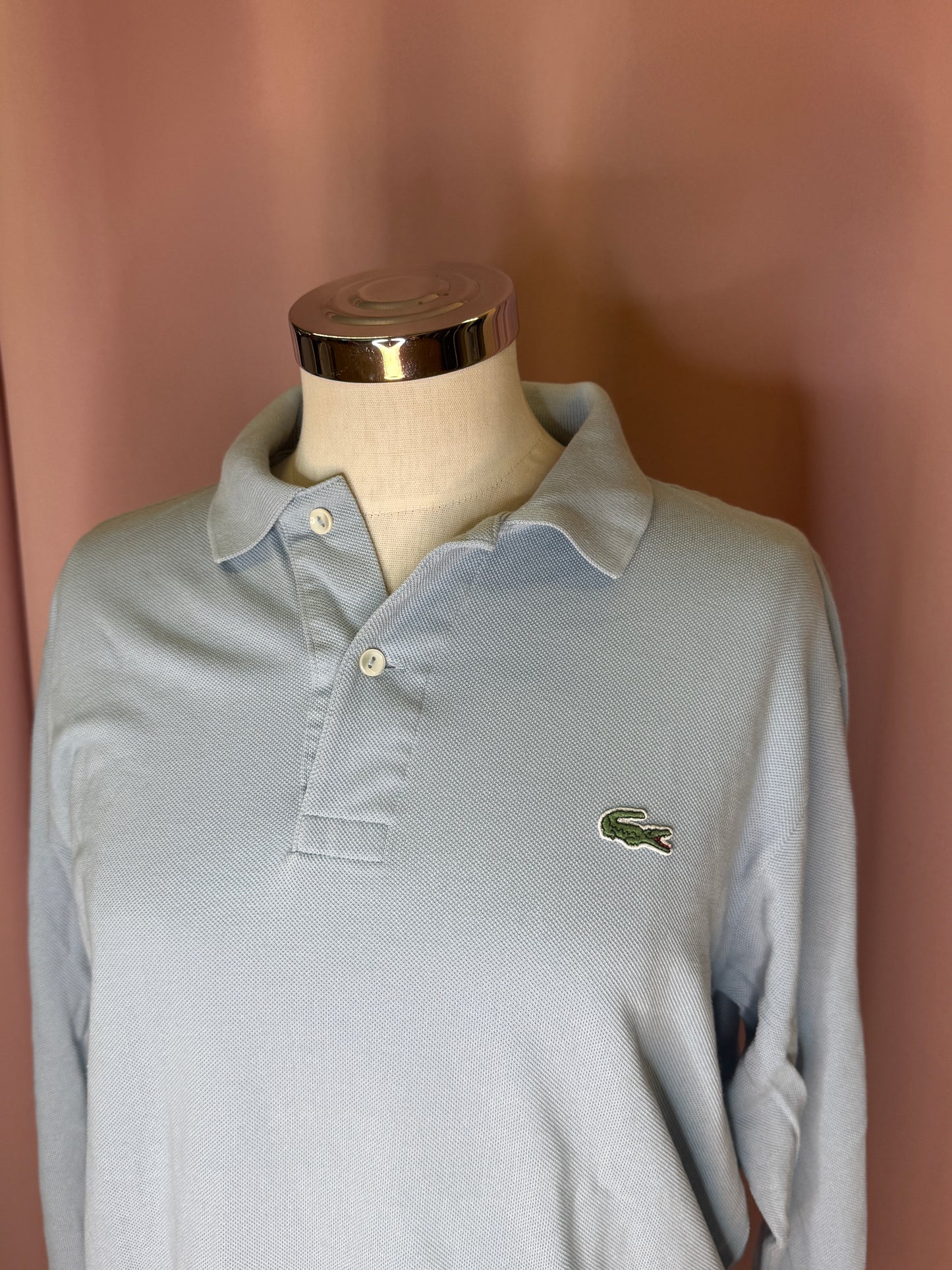 LACOSTE LONGSLEEVE BABYBLUE (~M)