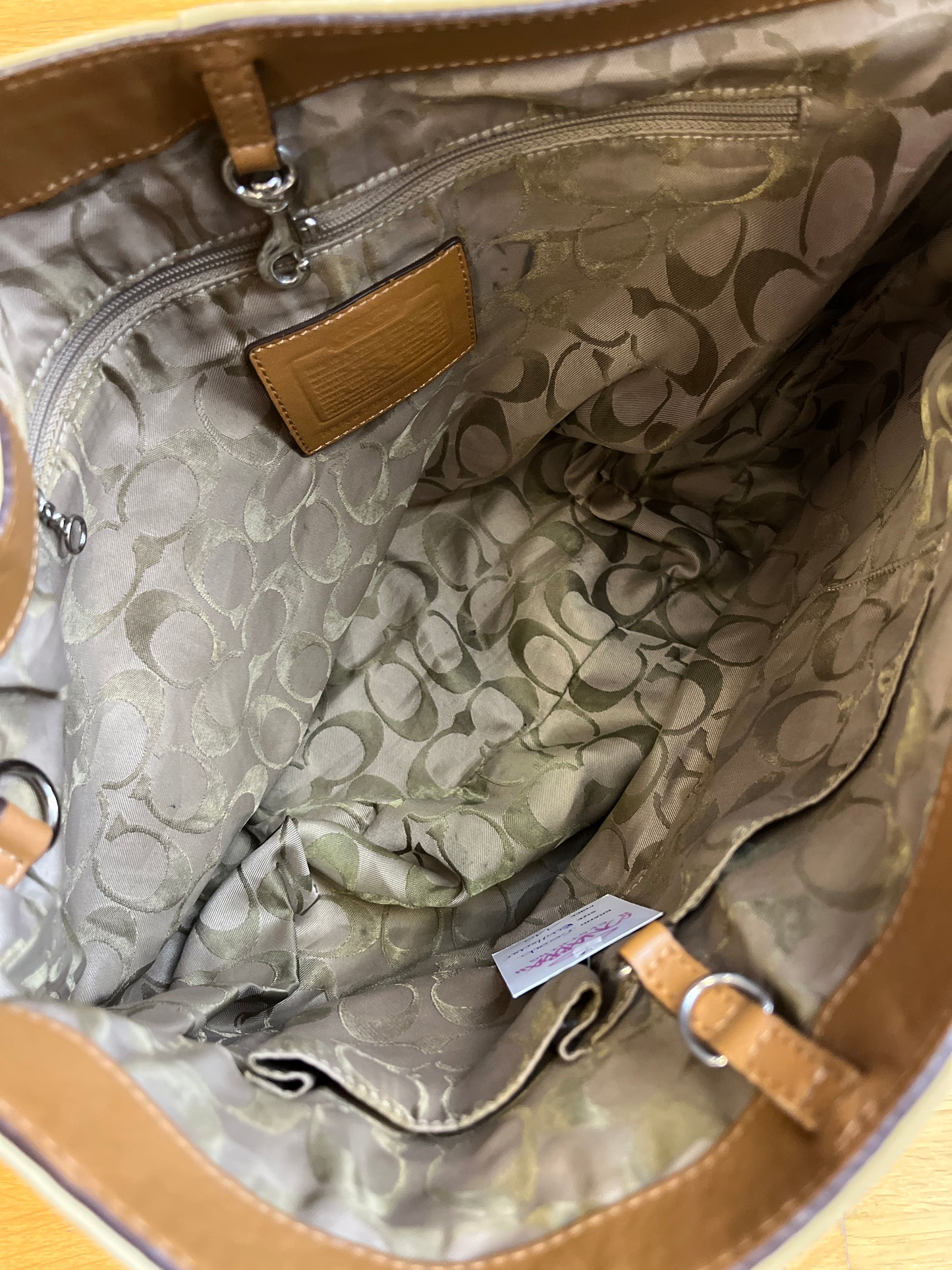 COACH PURSE REAl LEATHER