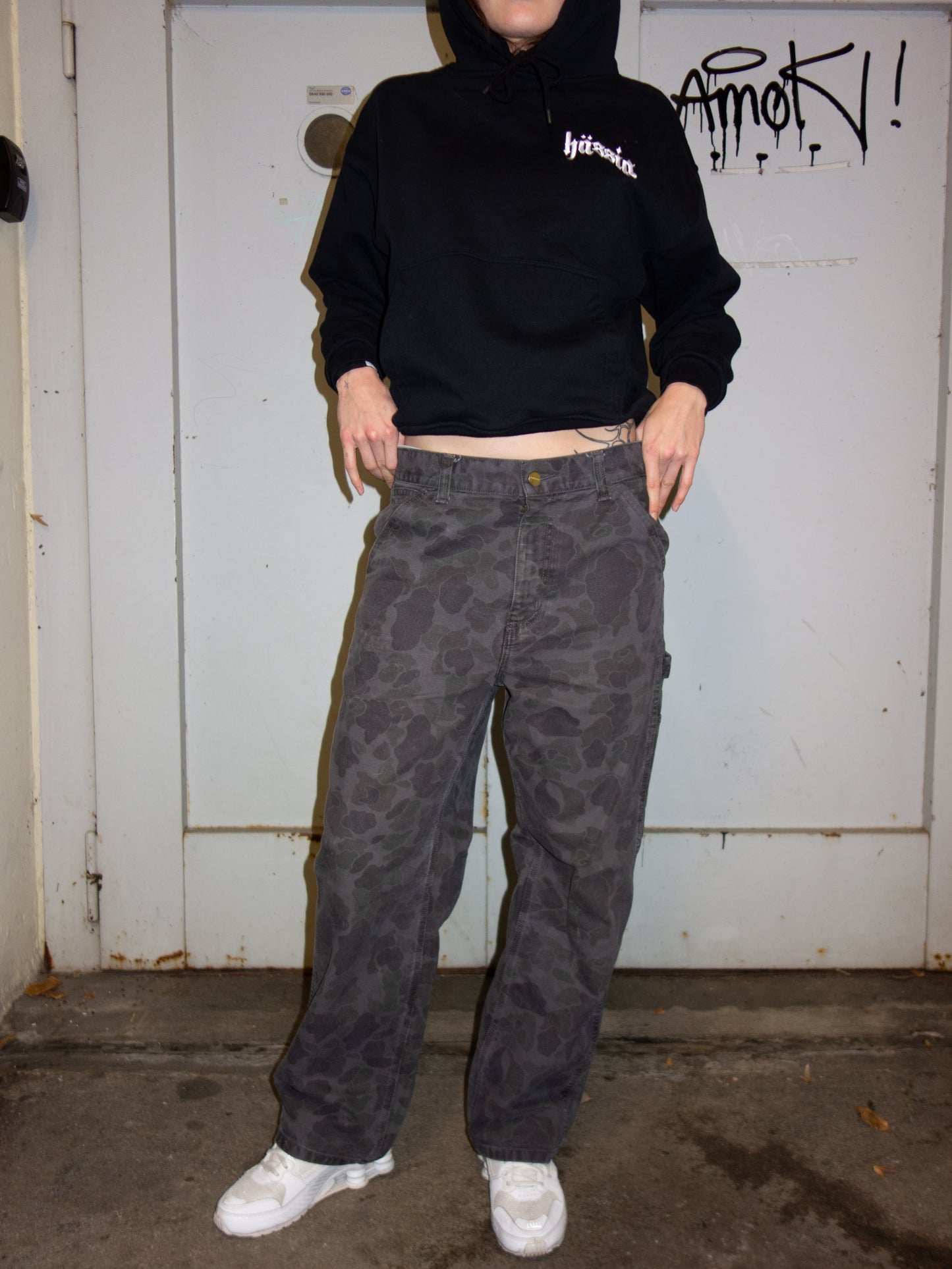 CARHARRT STRAIGHT LEG JEANS (m. S Baggy)