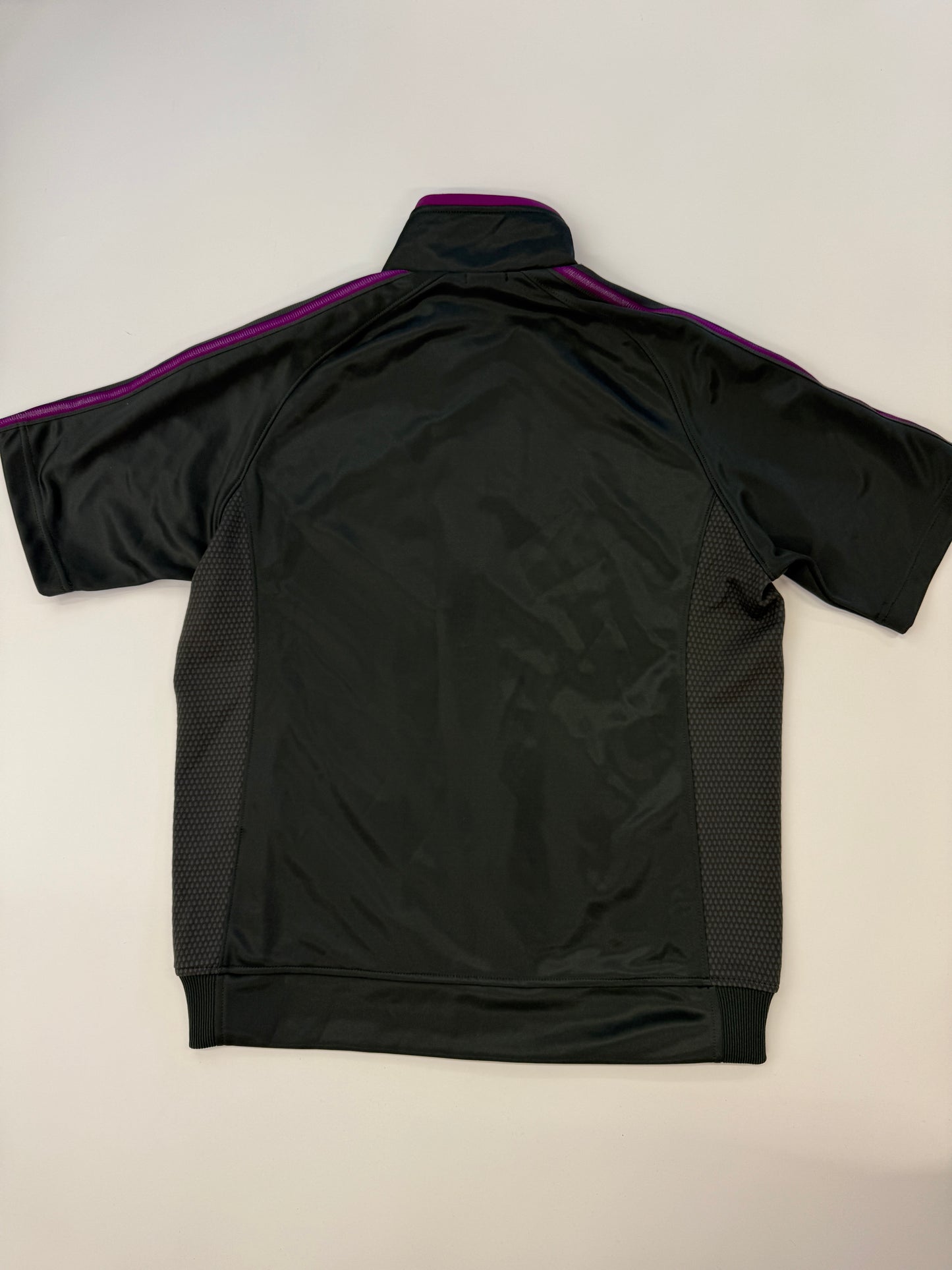 ADIDAS SHORTSLEEVE ZIPPER 2000s (M)