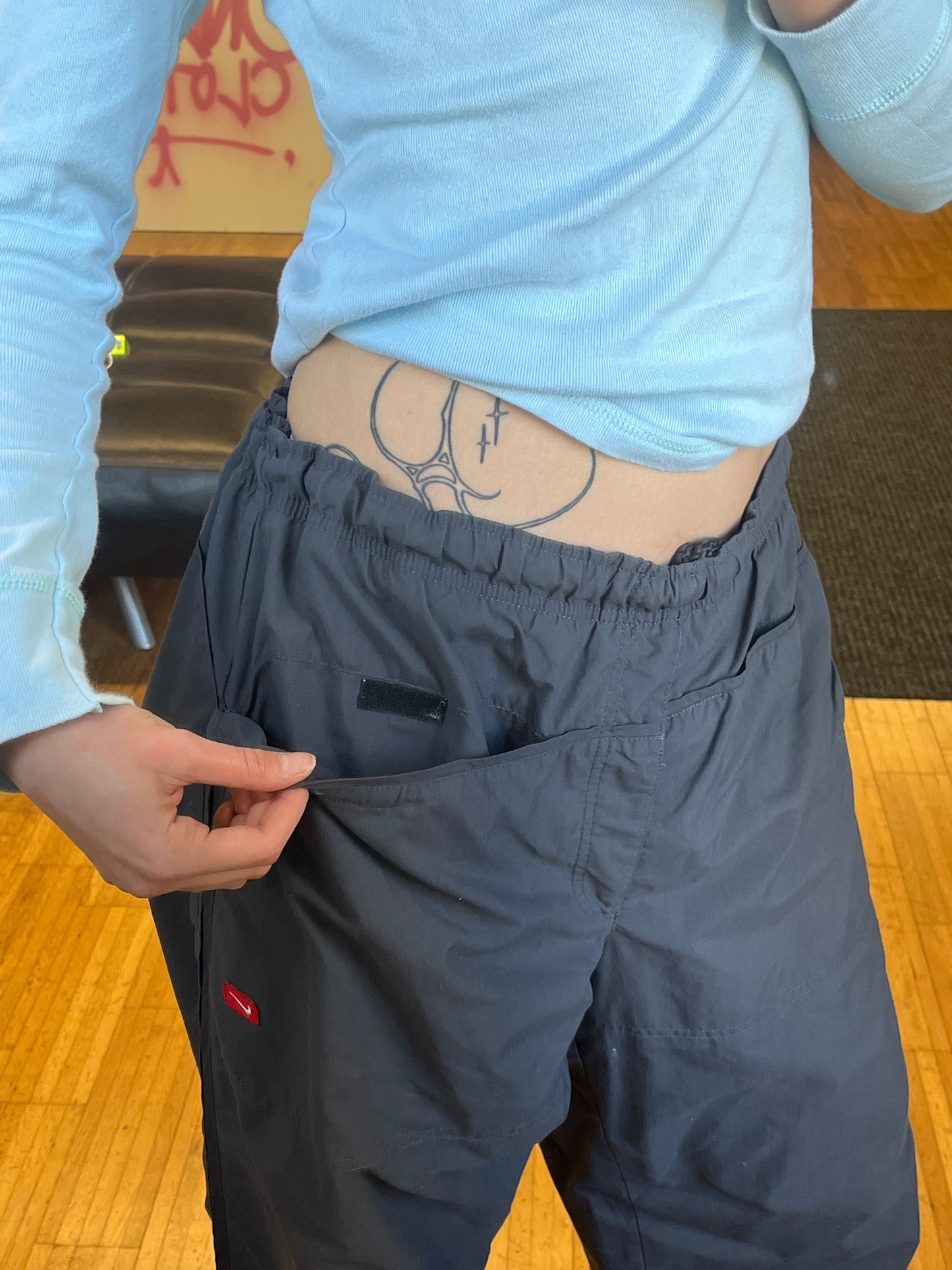 NIKE TRACKPANTS 2000s (m. XL)