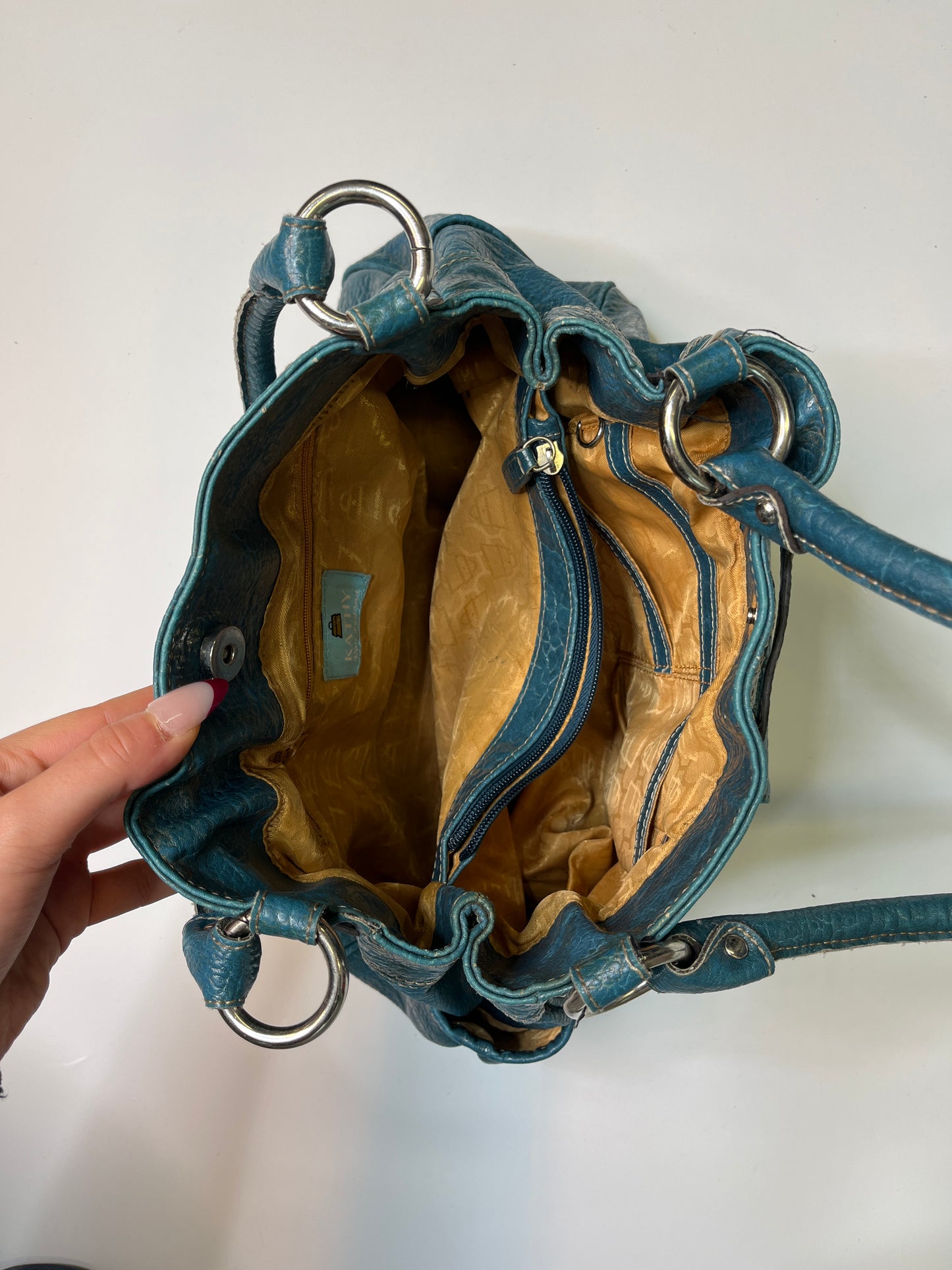 KATHY PURSE TURQUOISE