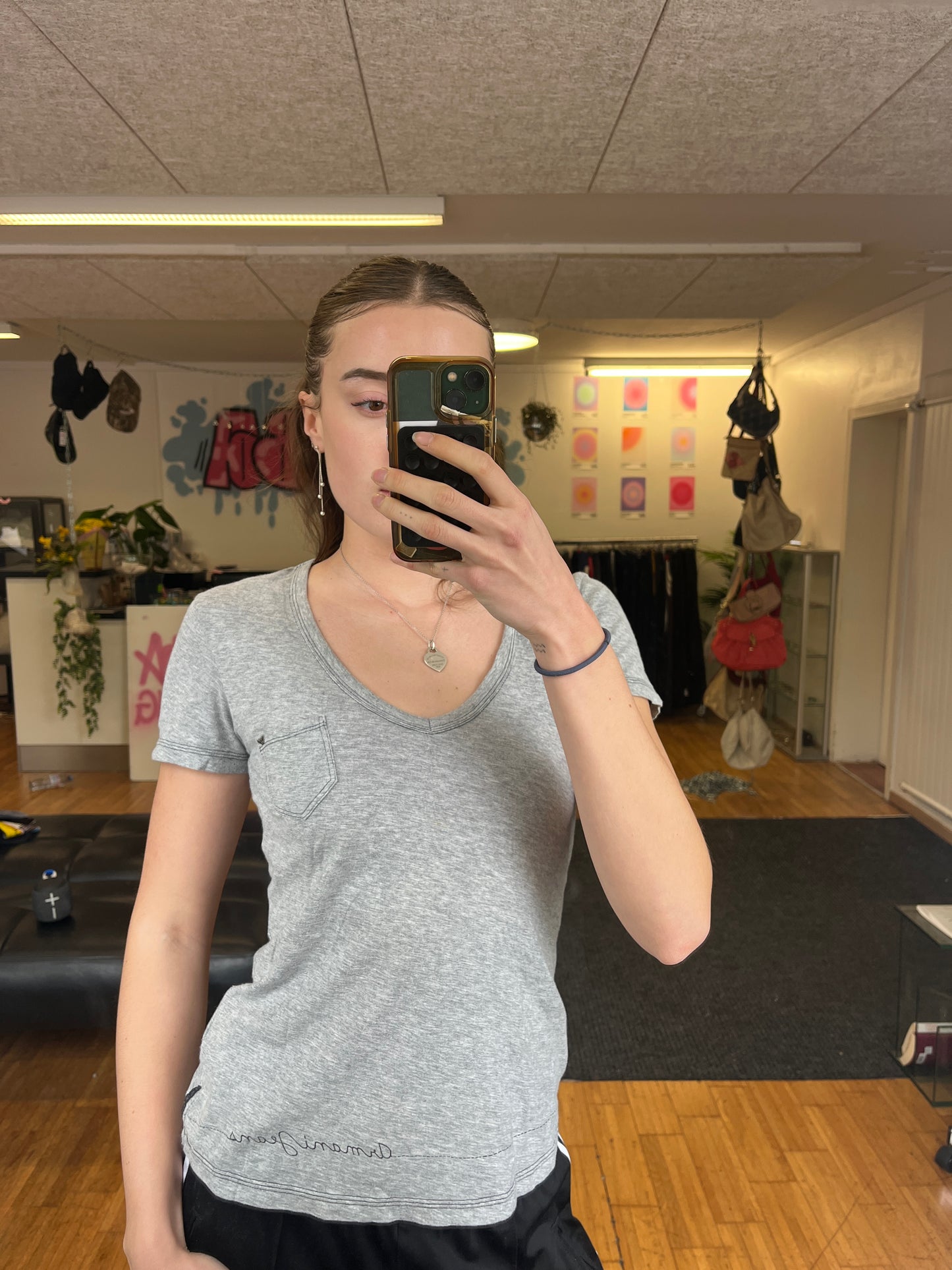 ARMANI JEANS TOP (S)