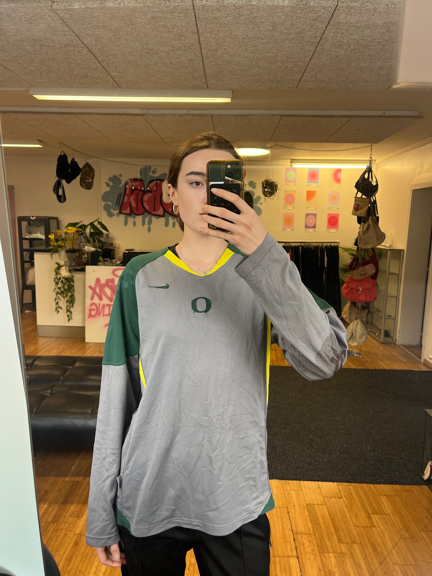 OREGON NIKE LONGSLEEVE 1990s (L)