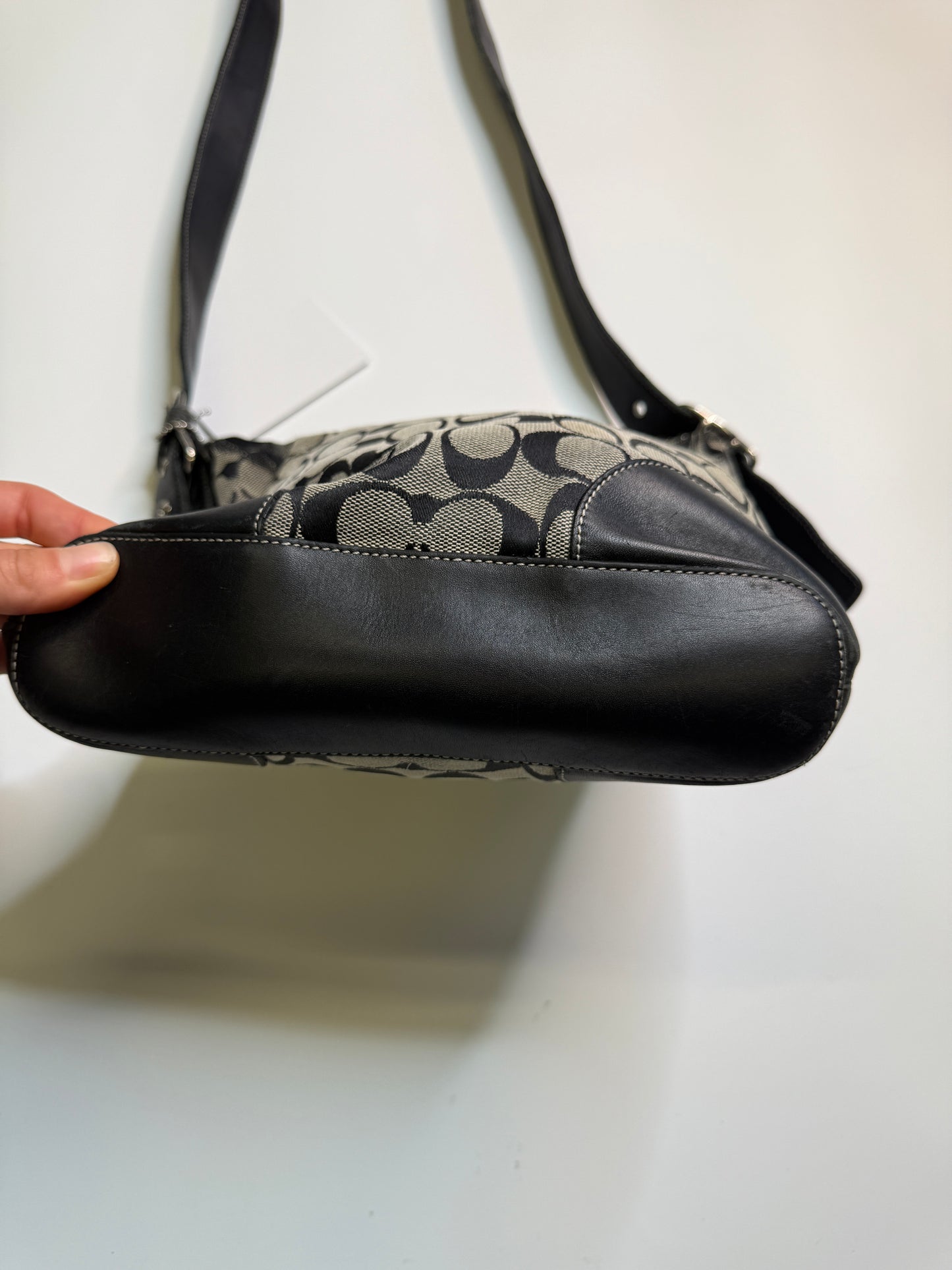 COACH CROSSBODY/MESSENGER BAG WITH REAL LEATHER