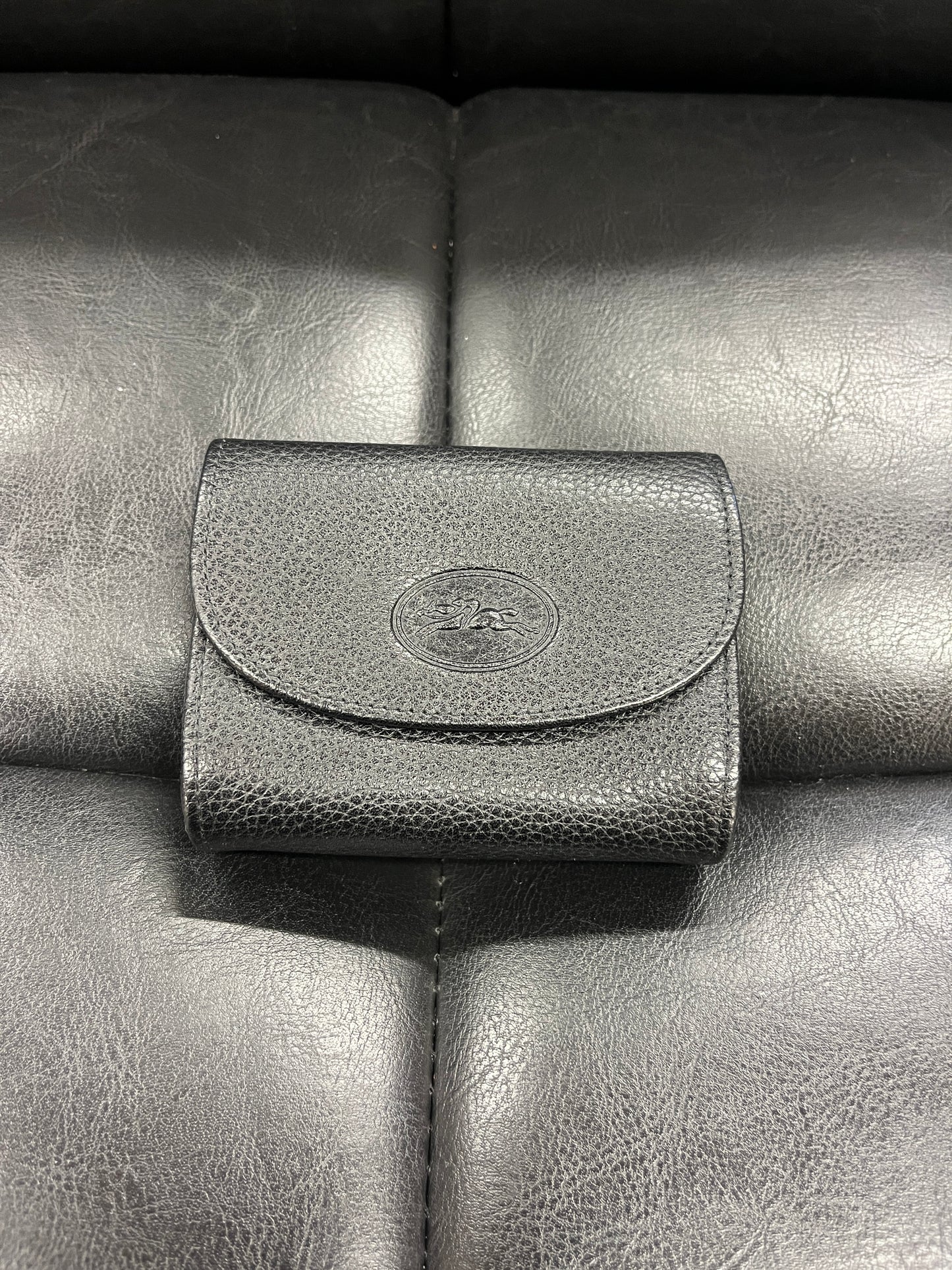 VINTAGE LONGCHAMP WALLET REAL LEATHER