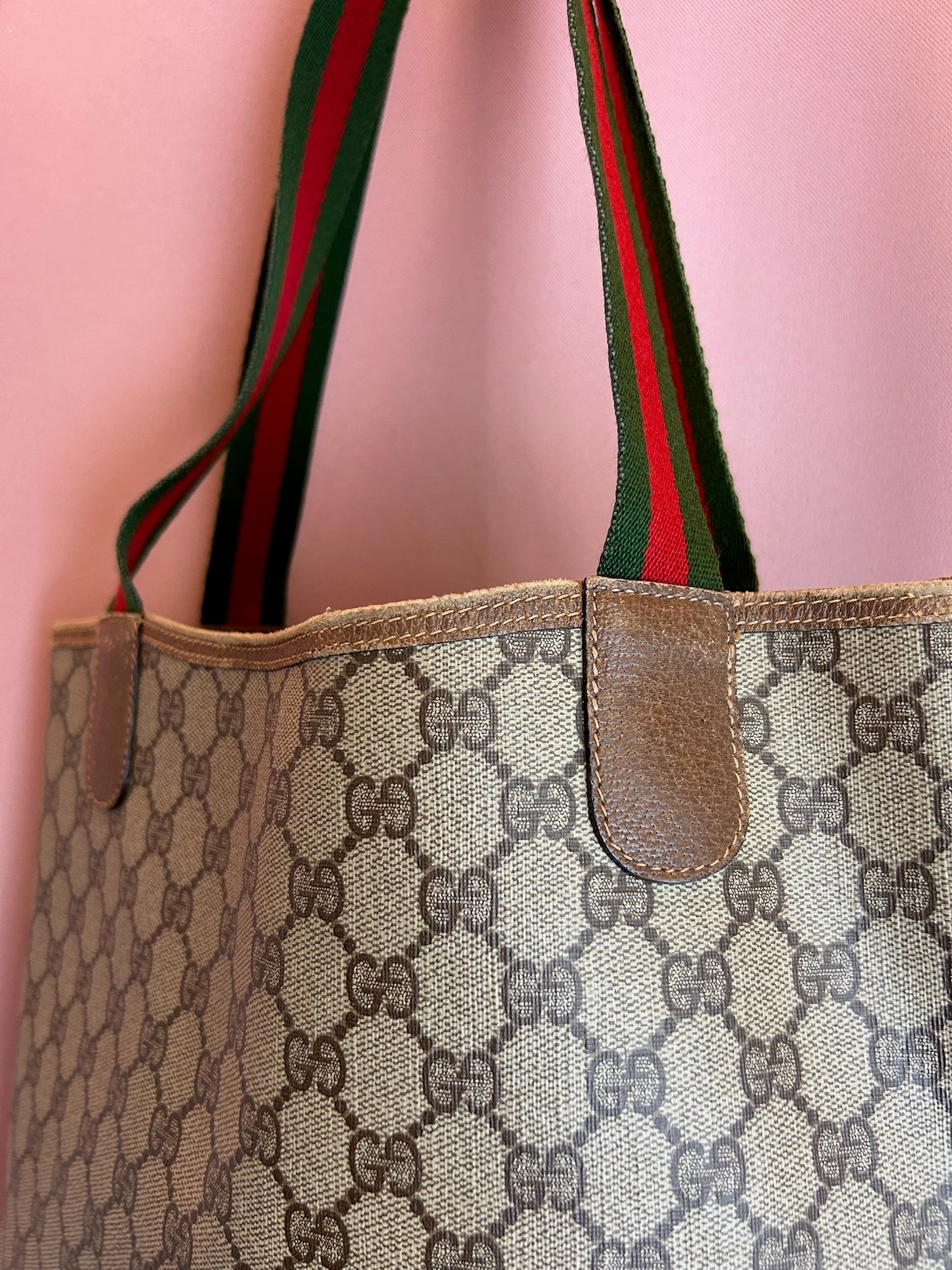 GUCCI MONOGRAM TOTE BAG