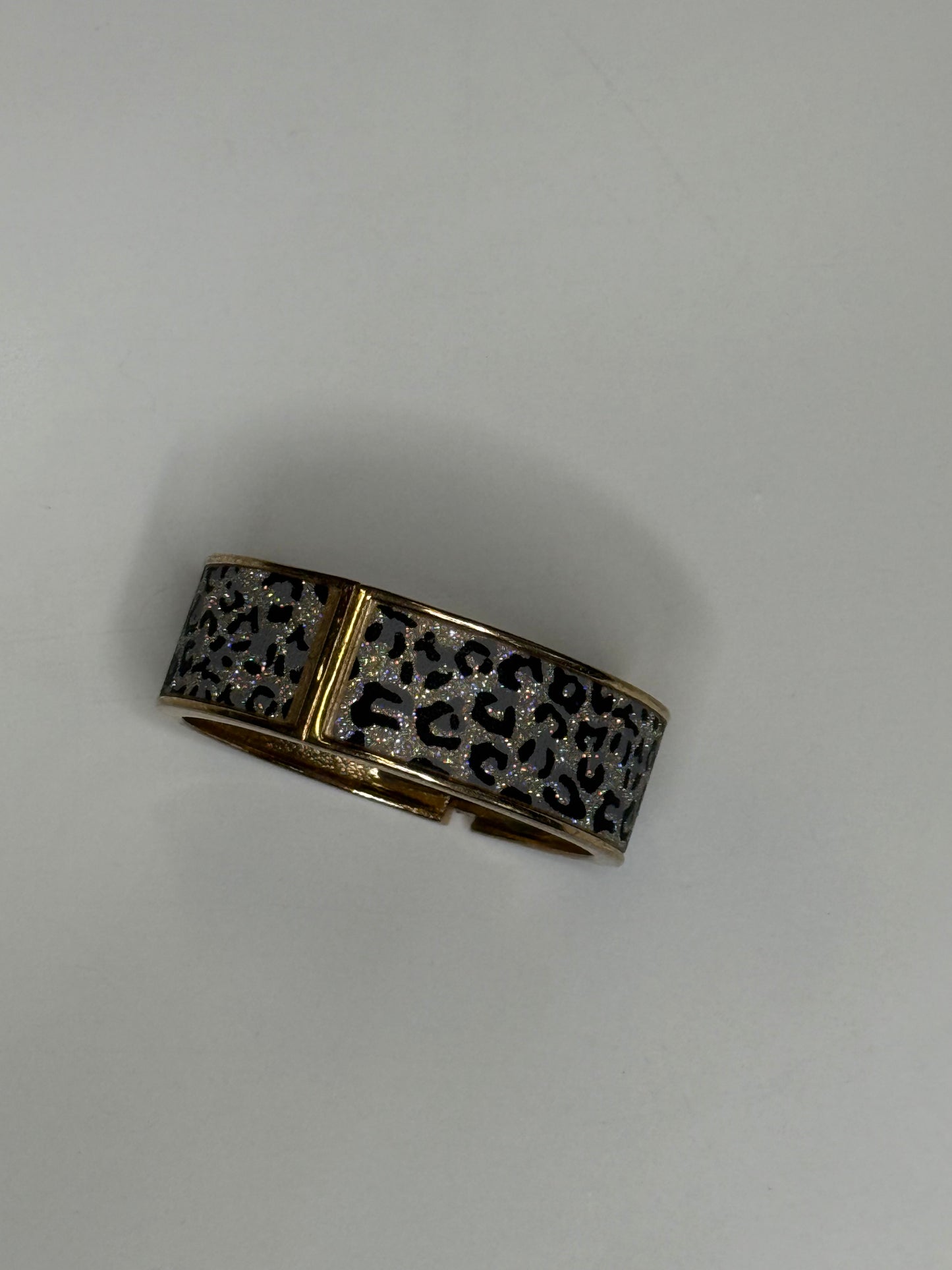 VINTAGE GOLD/LEOPRINT BRACELET