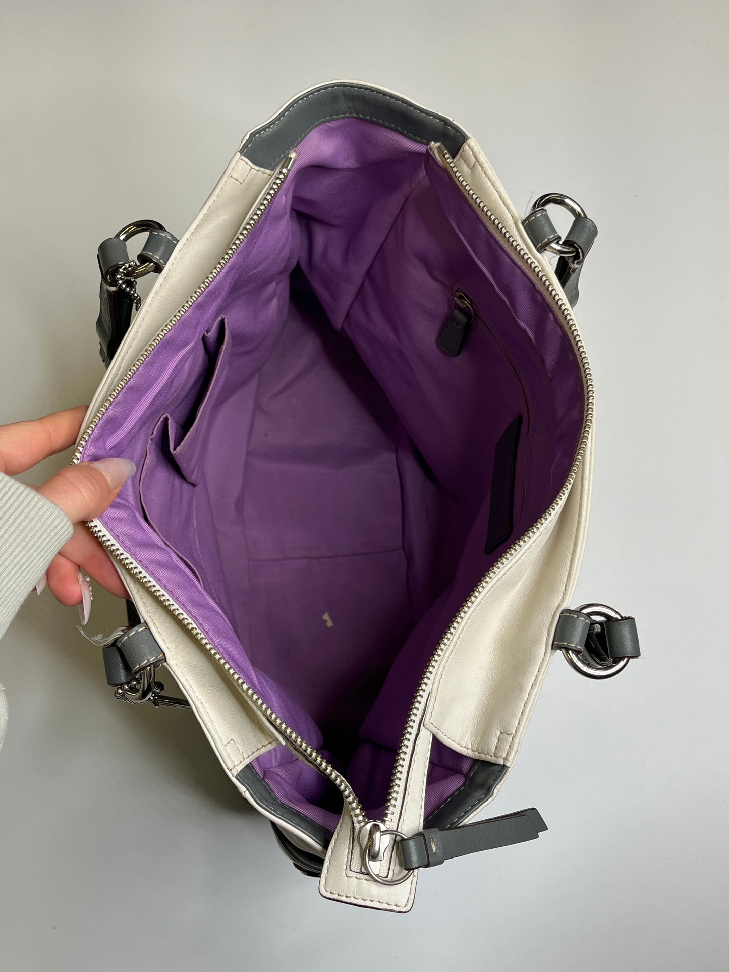 COACH PURSE REAL LEATHER