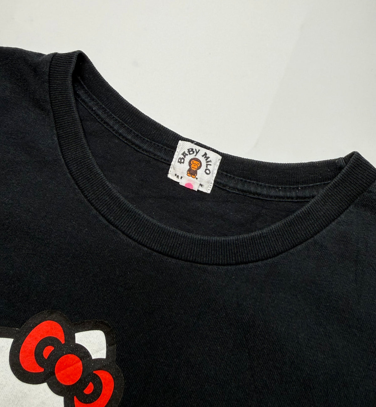 BAPE X SANRIO BABY MILO STORE TEE – BLACK (XS)