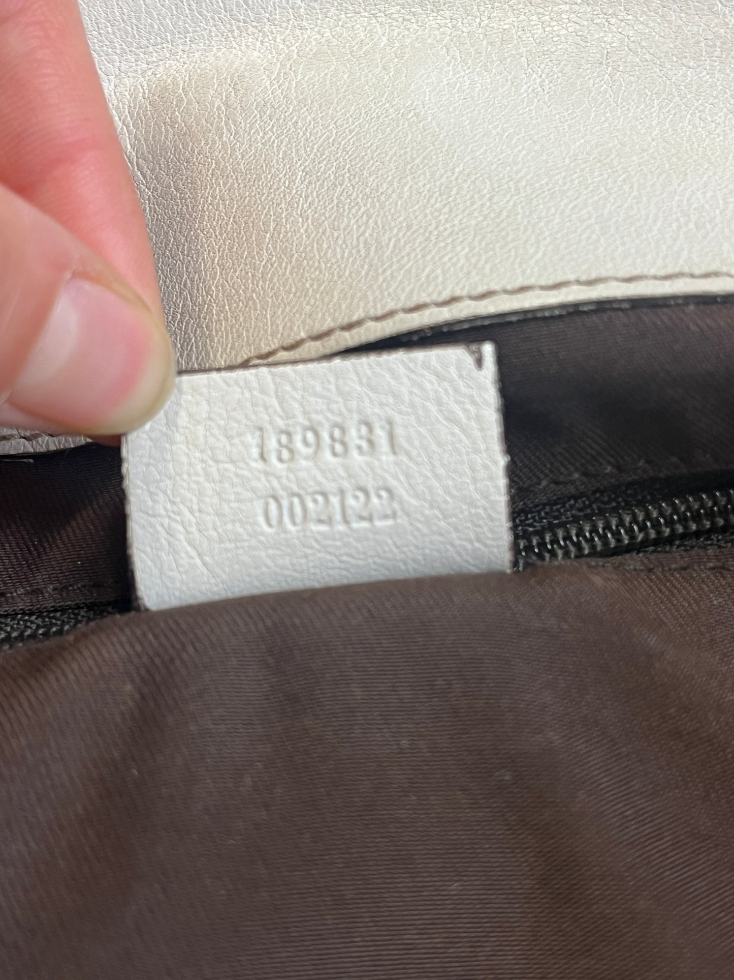 GUCCI MONOGRAM D-RING HOBO BAG