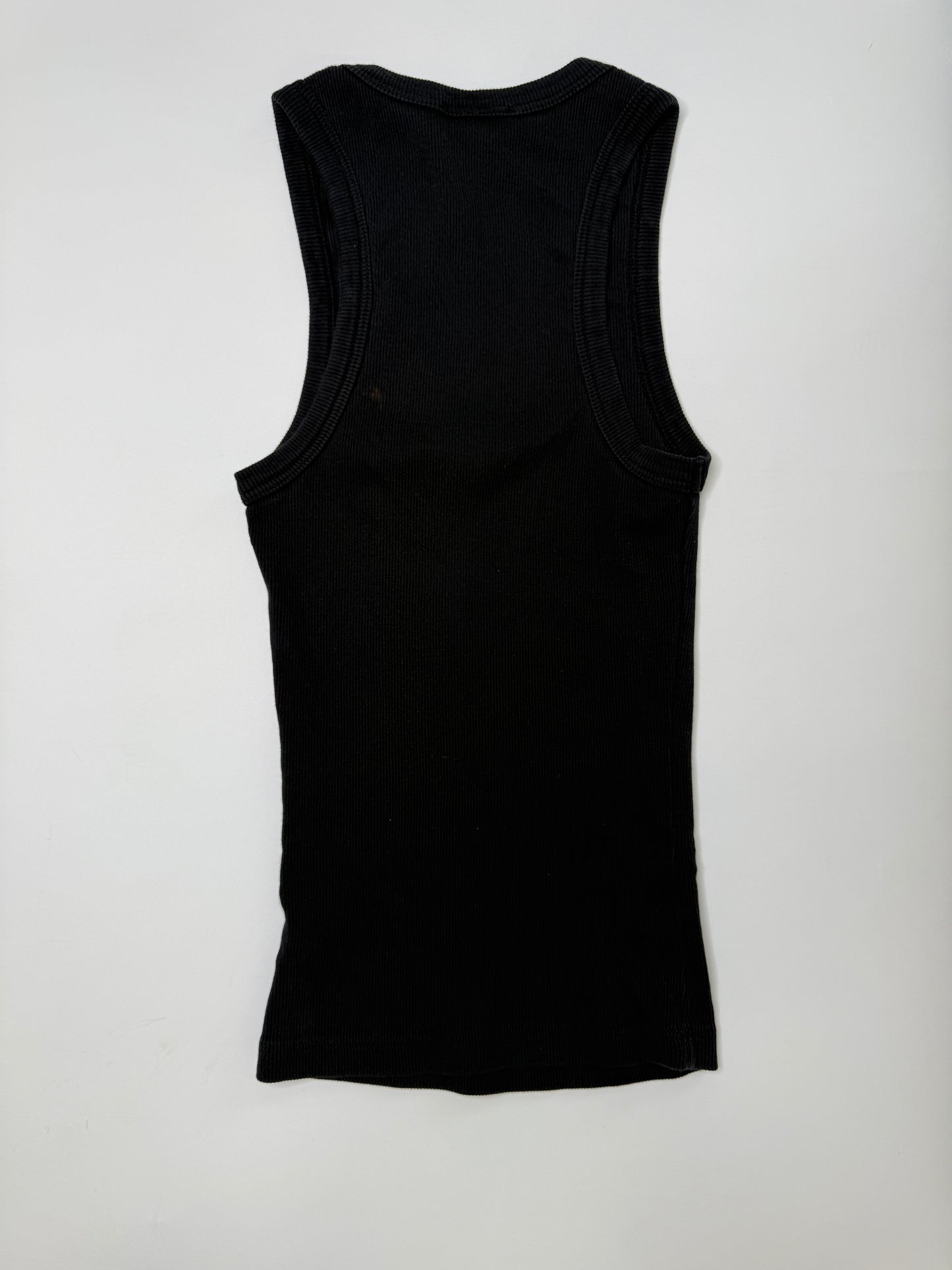BEBE "LEO" ZODIAC VINTAGE RHINESTONE TANK TOP (S)
