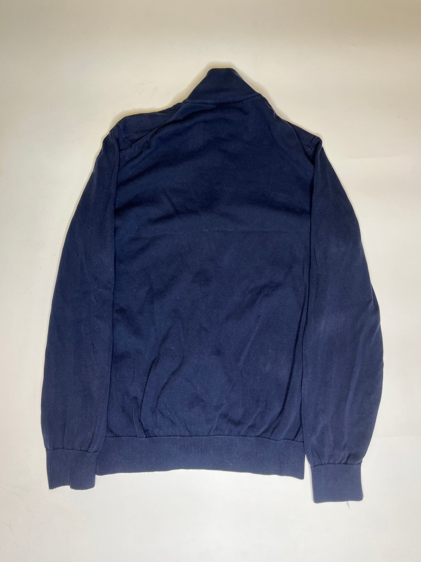 LACOSTE COTTON ZIPPER BLUE (M)