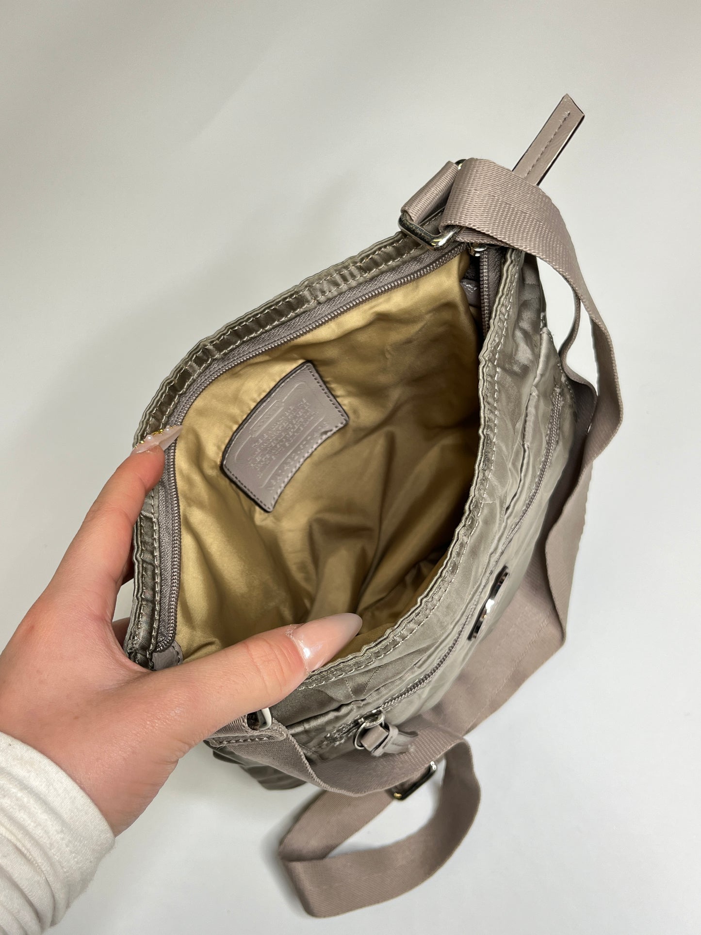COACH NYLON CROSSBODY BAG