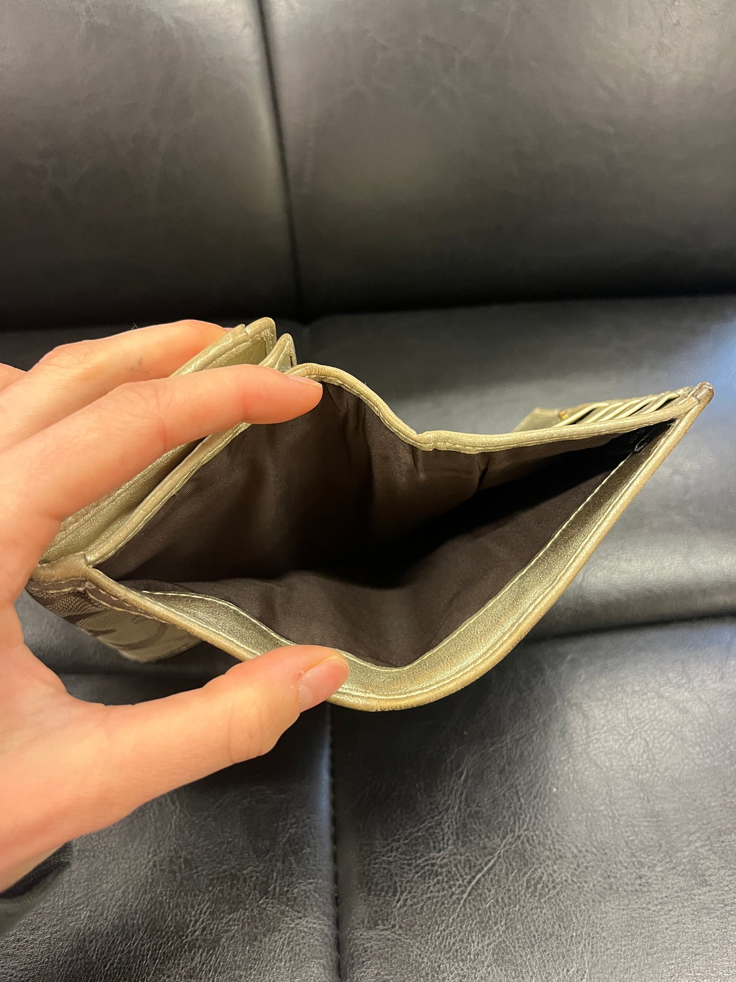 COACH WALLET MONOGRAM