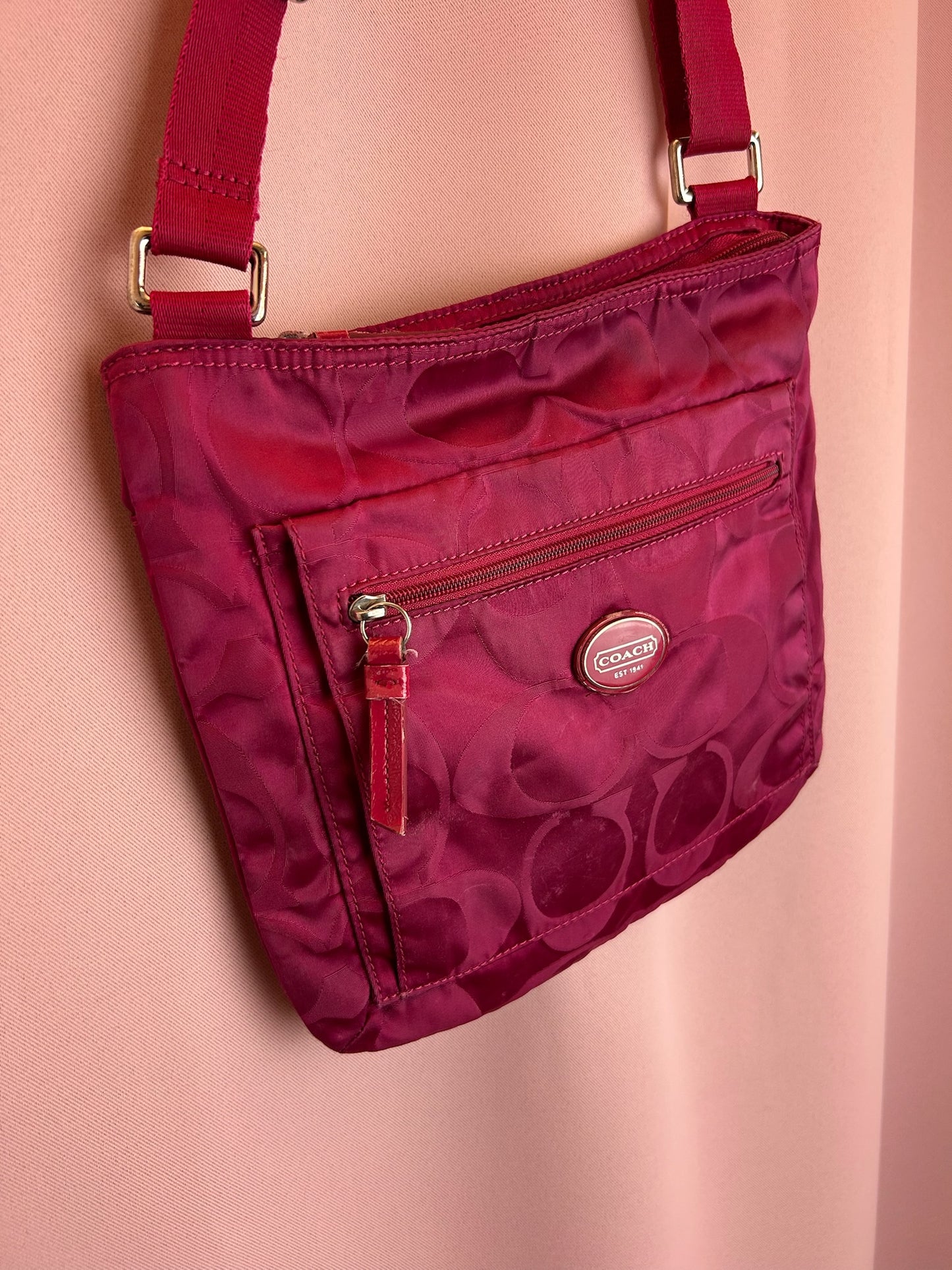 COACH CROSSBODY/MESSENGER BAG PINK